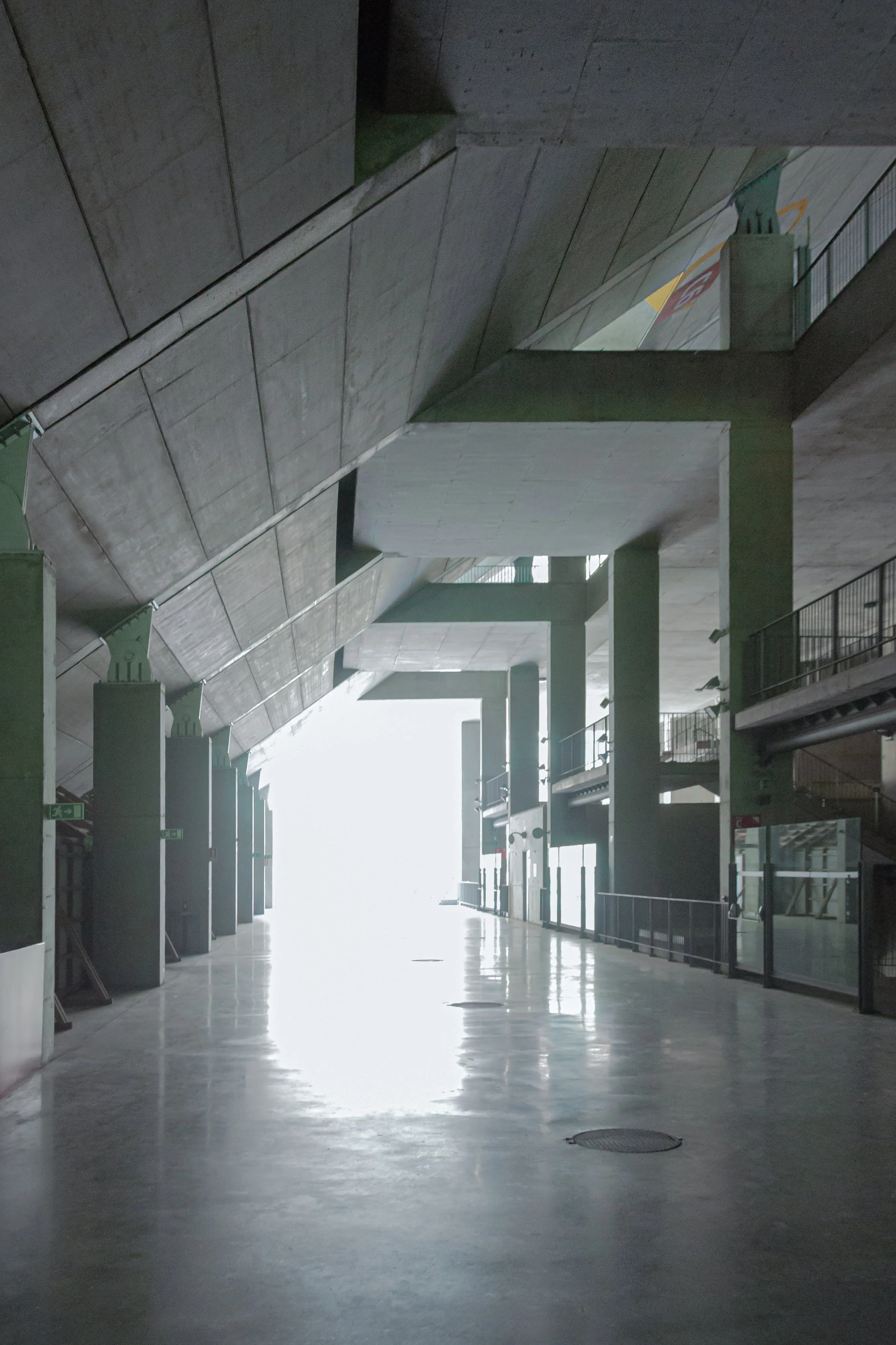 Braga Municipal Stadium, Eduardo Souto de Moura - Underground structure