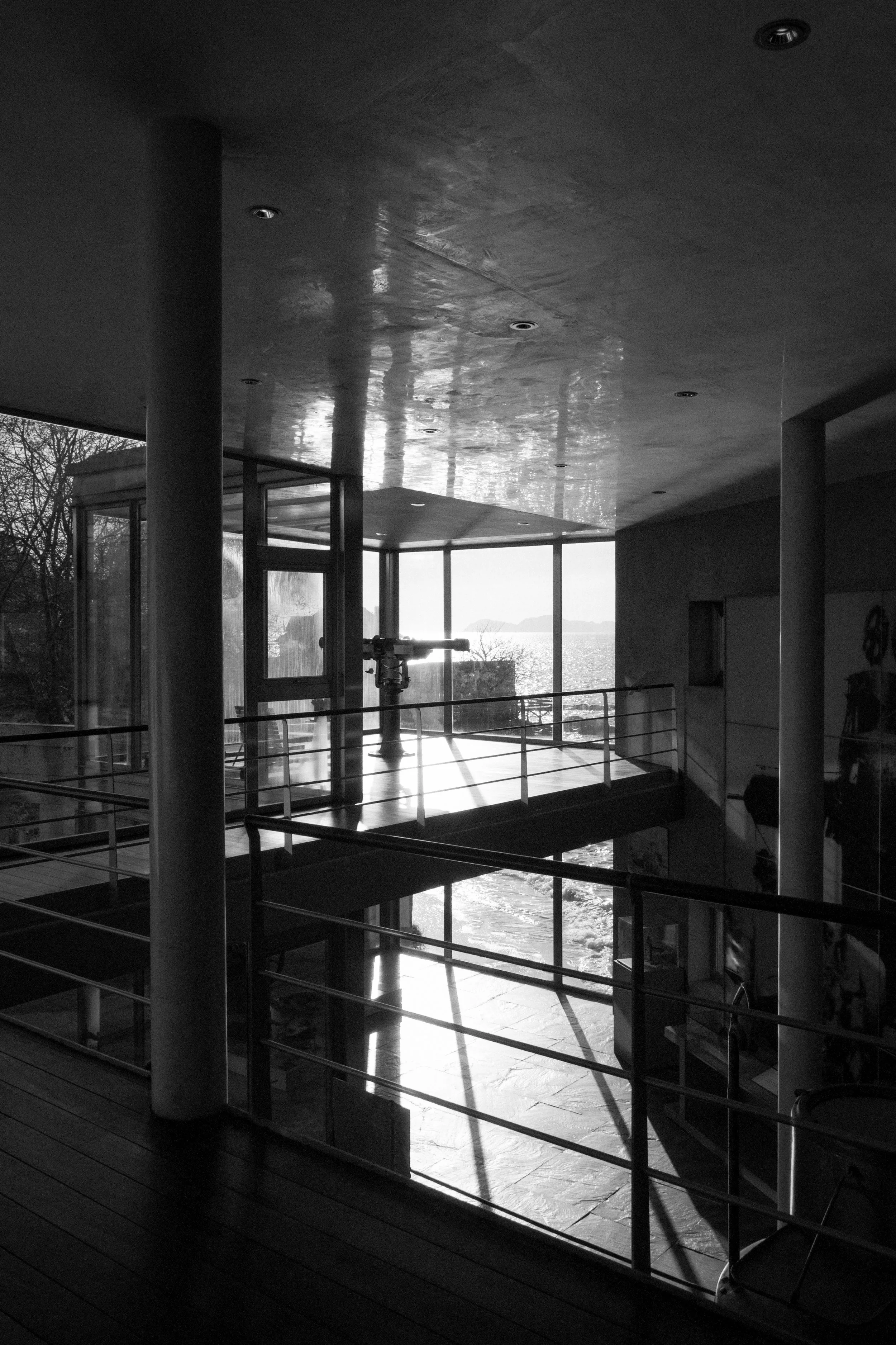 Museo do Mar de Galicia Vigo, Aldo Rossi & César Portela - Hallway