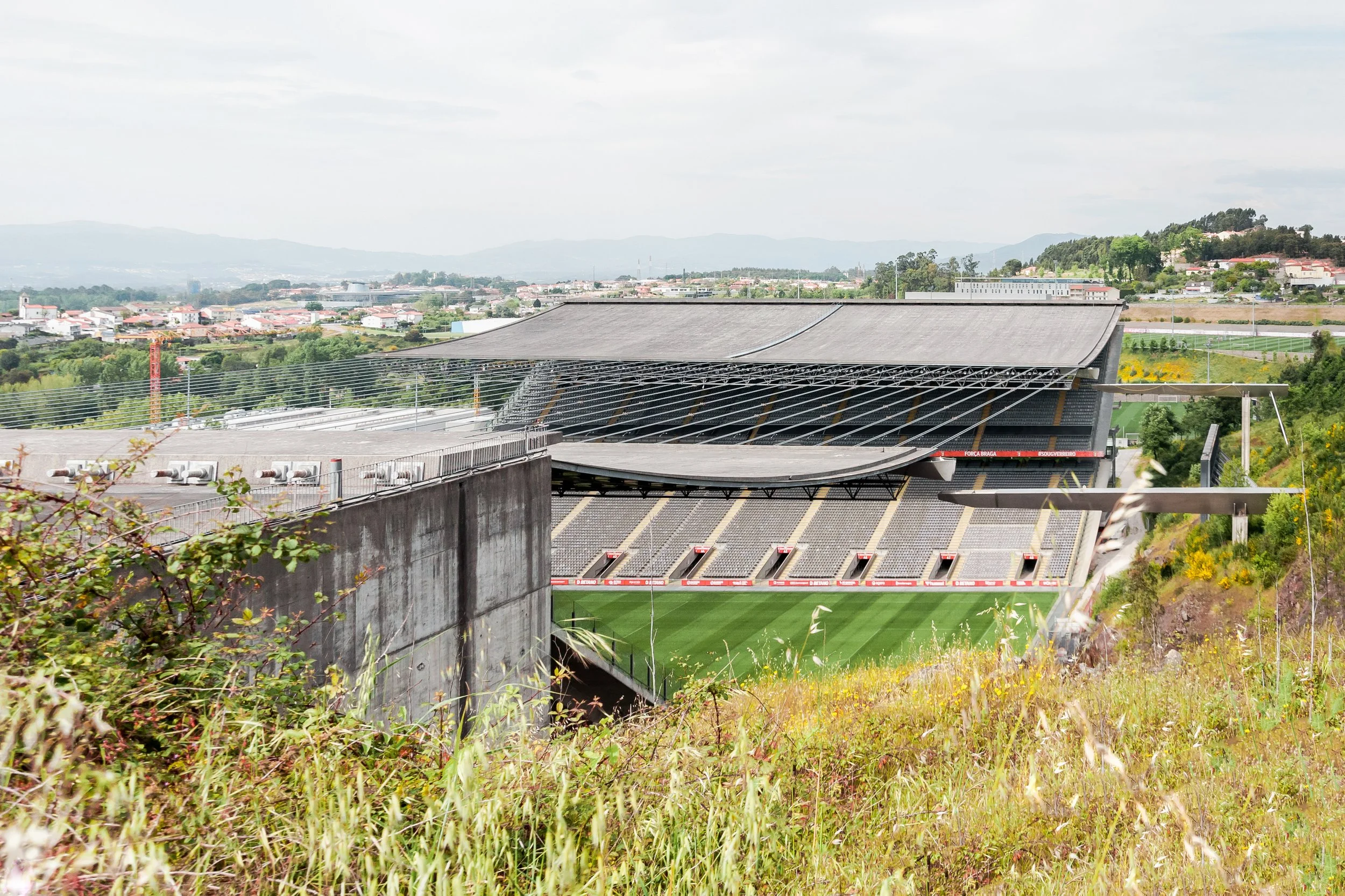Braga Municipal Stadium, Eduardo Souto de Moura - Top view
