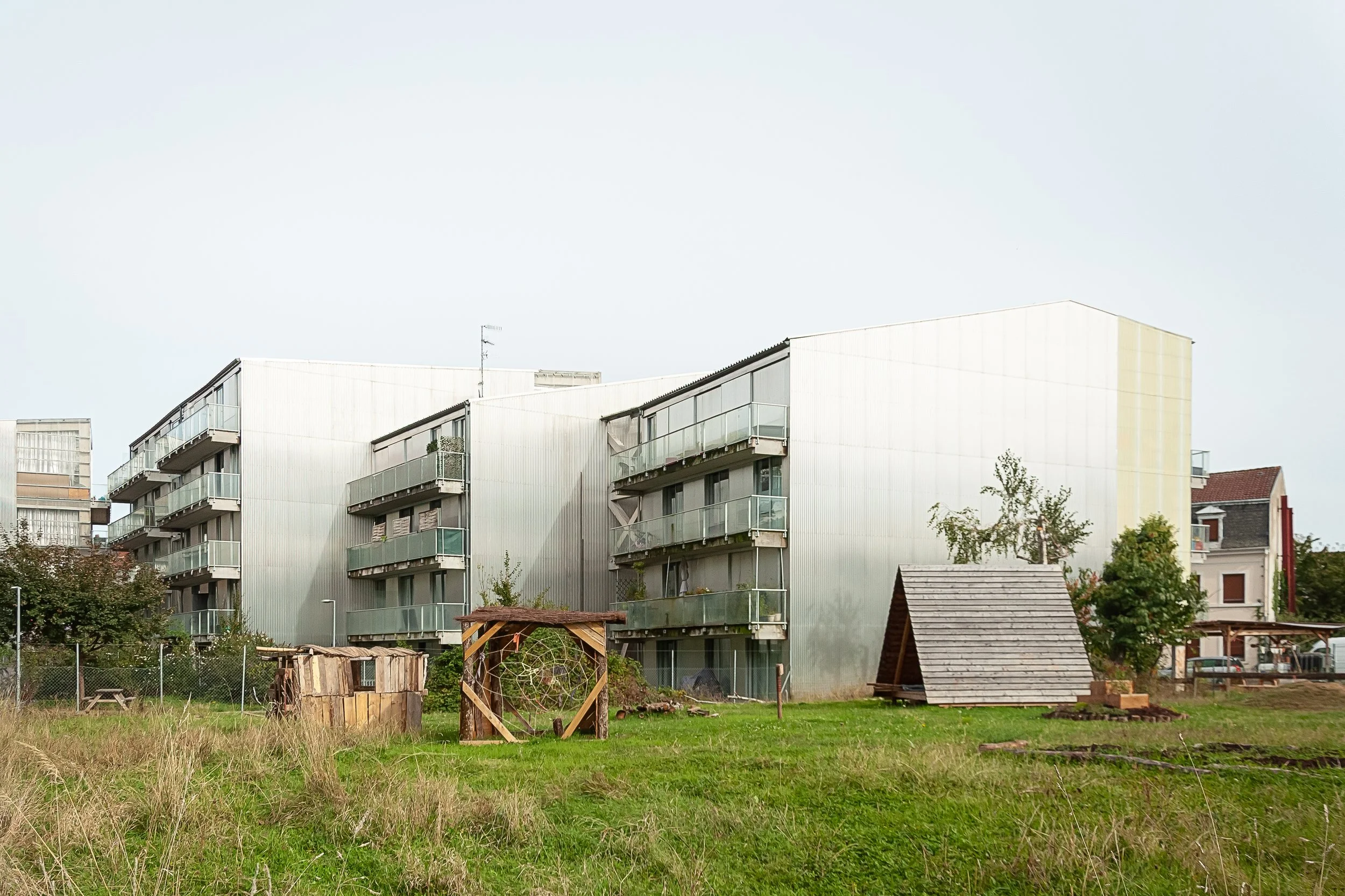 59 Dwellings in Jardin Neppert Mullhouse, Lacaton & Vassal - Garden