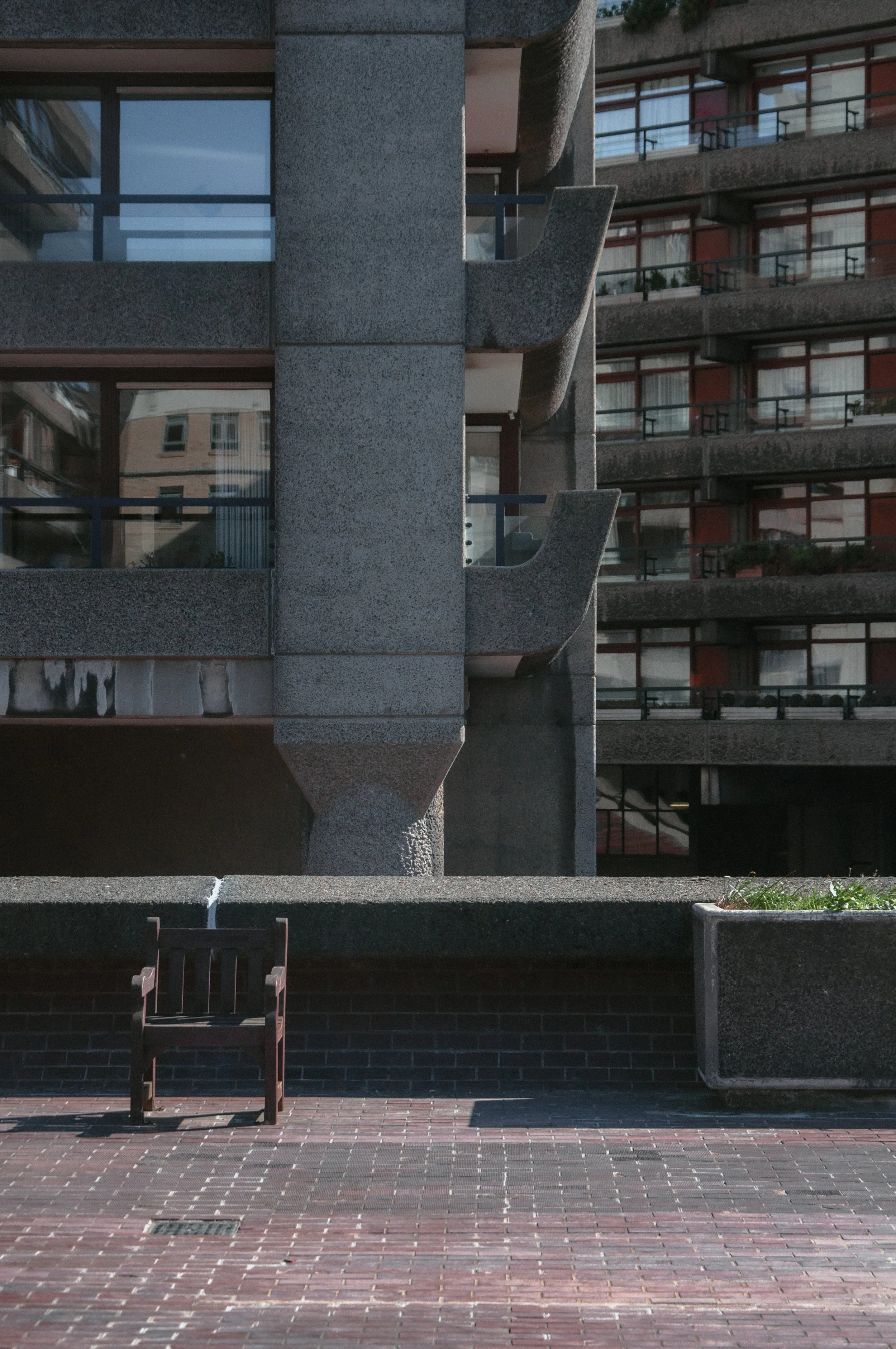 Barbican Estate London, Chamberlin Powell Bon - Detail
