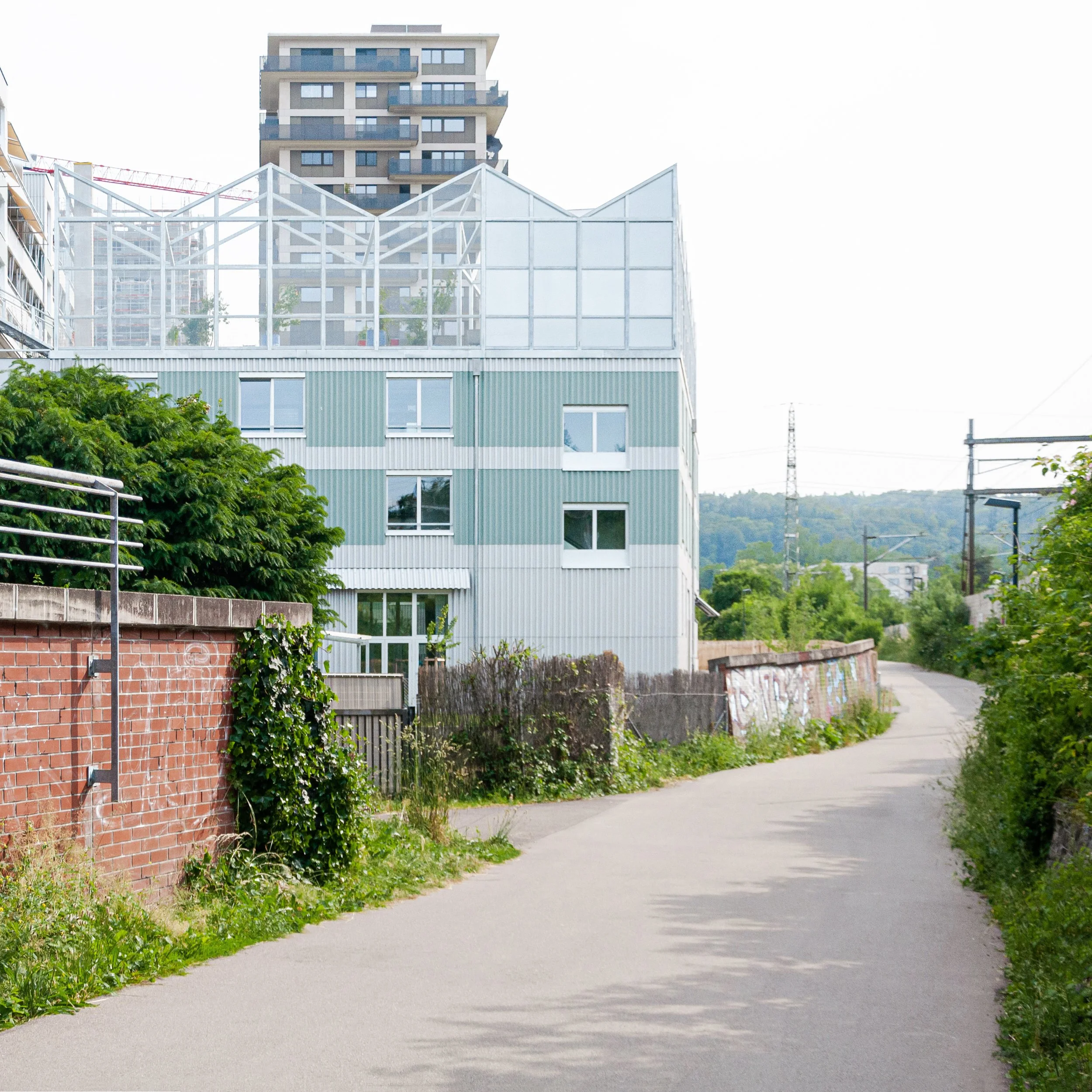 Hochbord Westhof Dübendorf, Conen Sigl - Rooftop Greenhouse