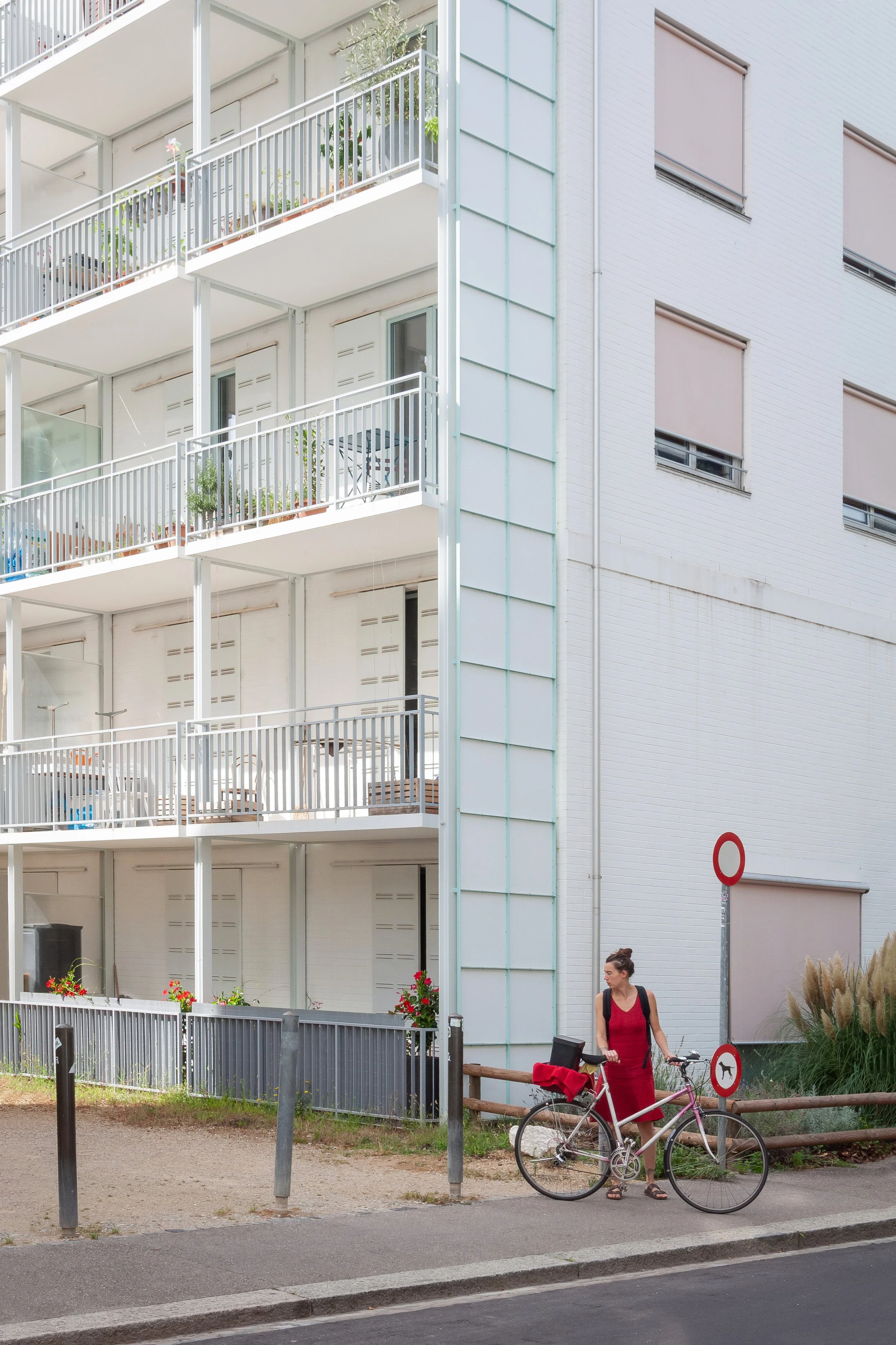 Apartment buildings Hammerstrasse Basel, Diener & Diener Architekten - Balconies