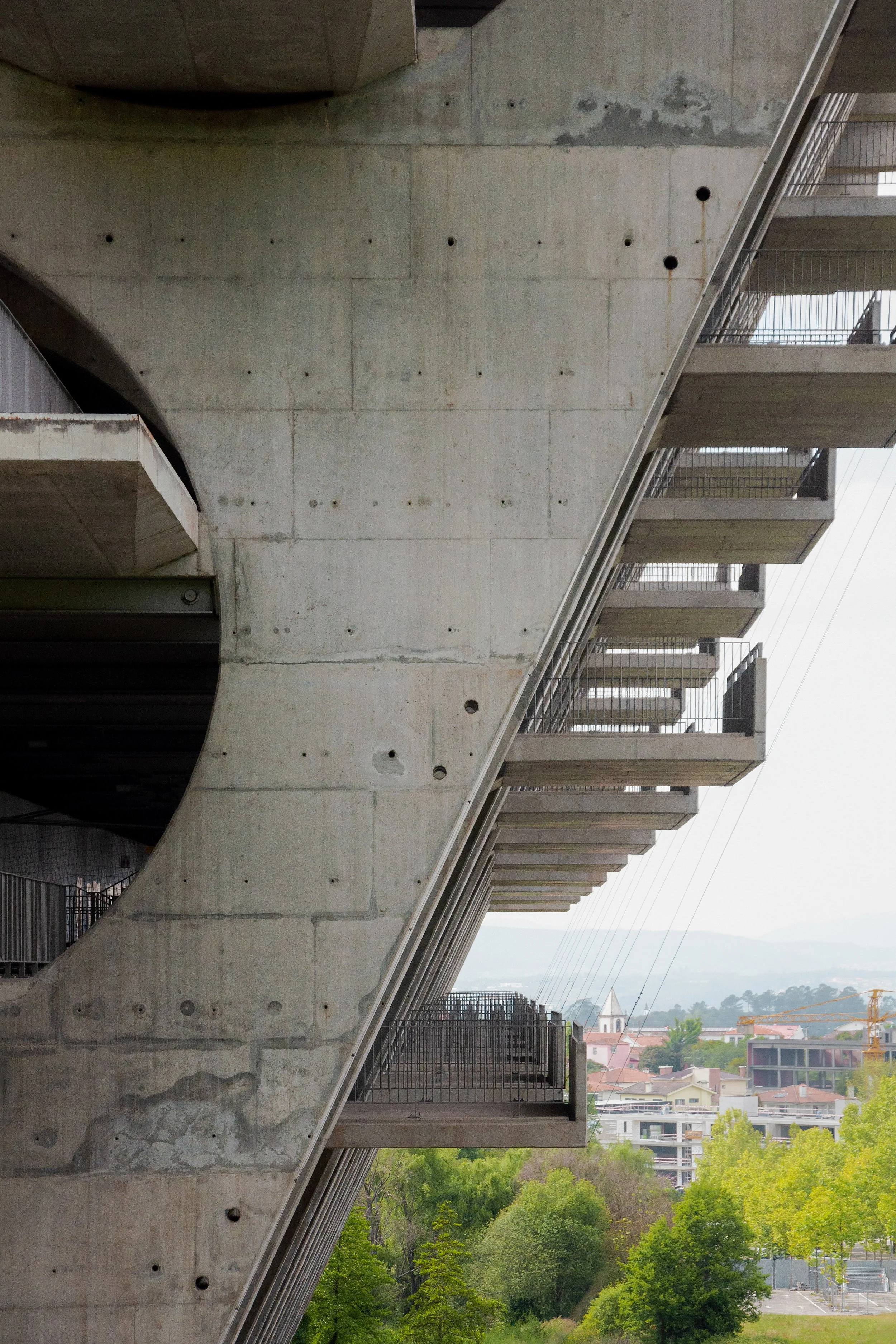 Braga Municipal Stadium, Eduardo Souto de Moura - Detail