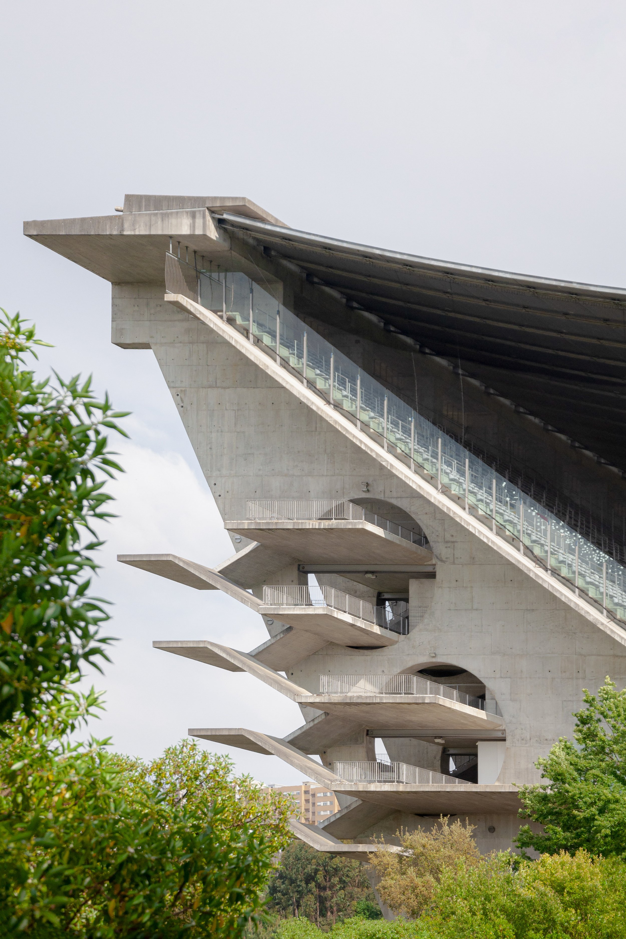 Braga Municipal Stadium, Eduardo Souto de Moura - Outdoor stairs