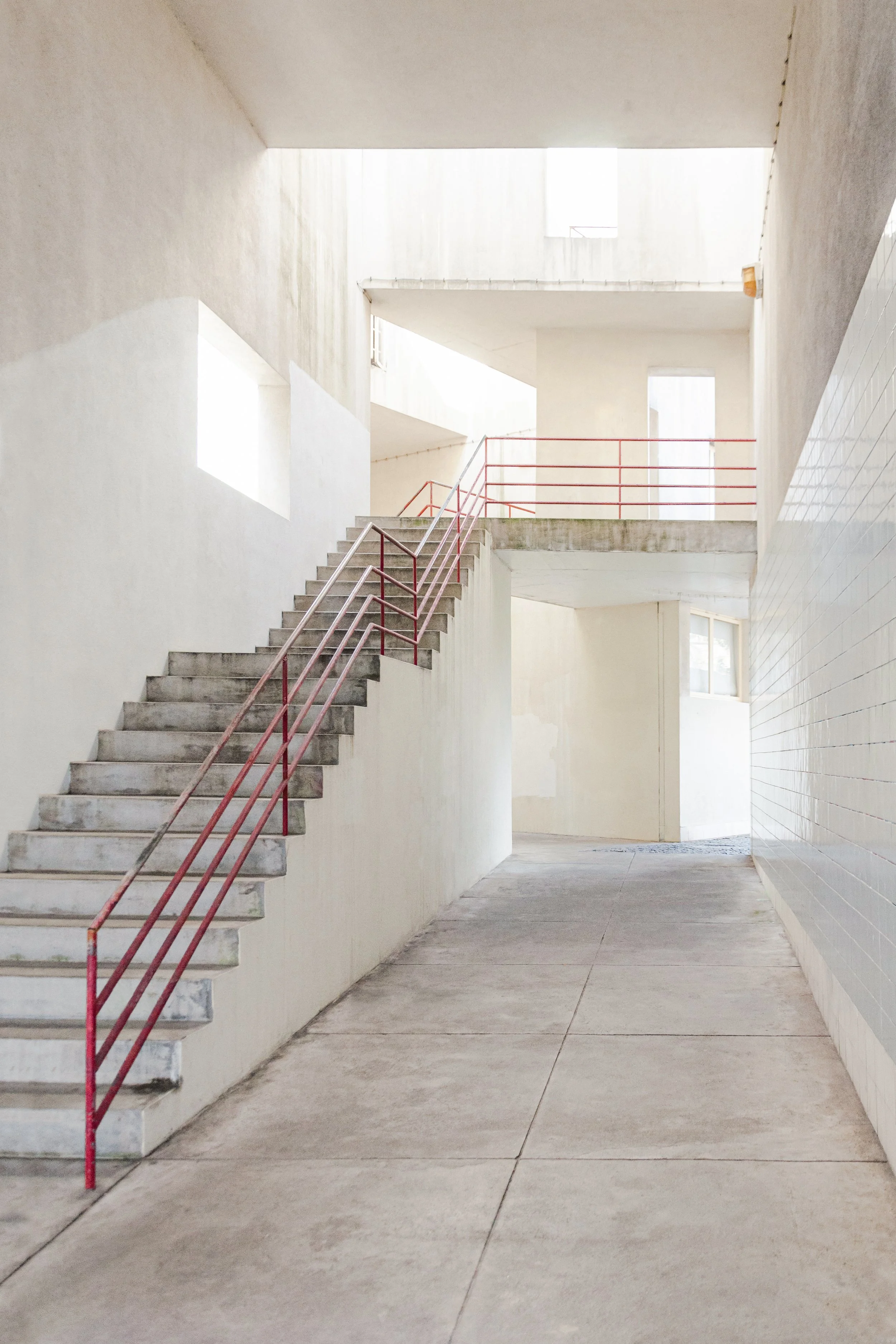 SAAL Bouça Housing Porto, Álvaro Siza Vieira - Stairs