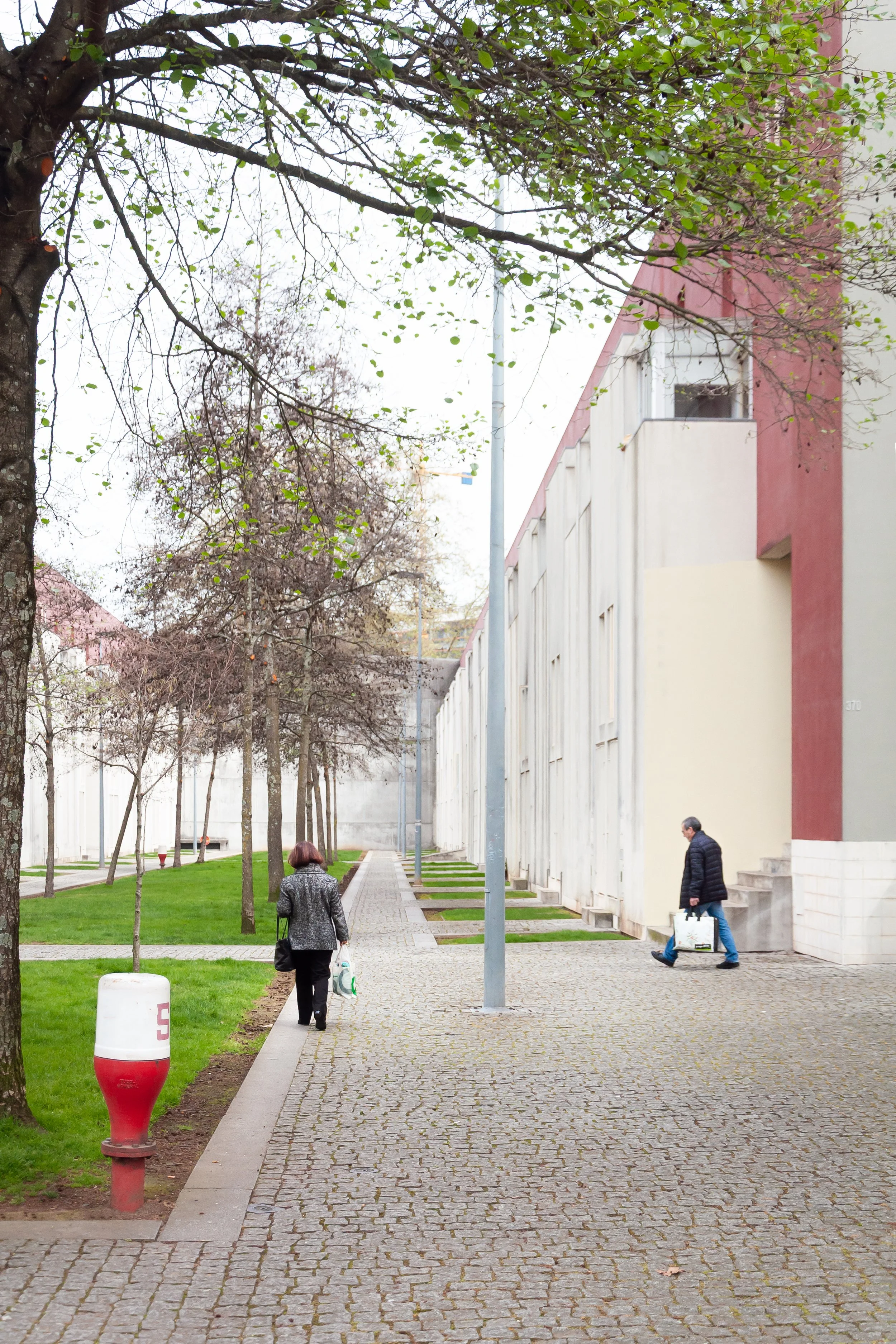 SAAL Bouça Housing Porto, Álvaro Siza Vieira - Courtyard
