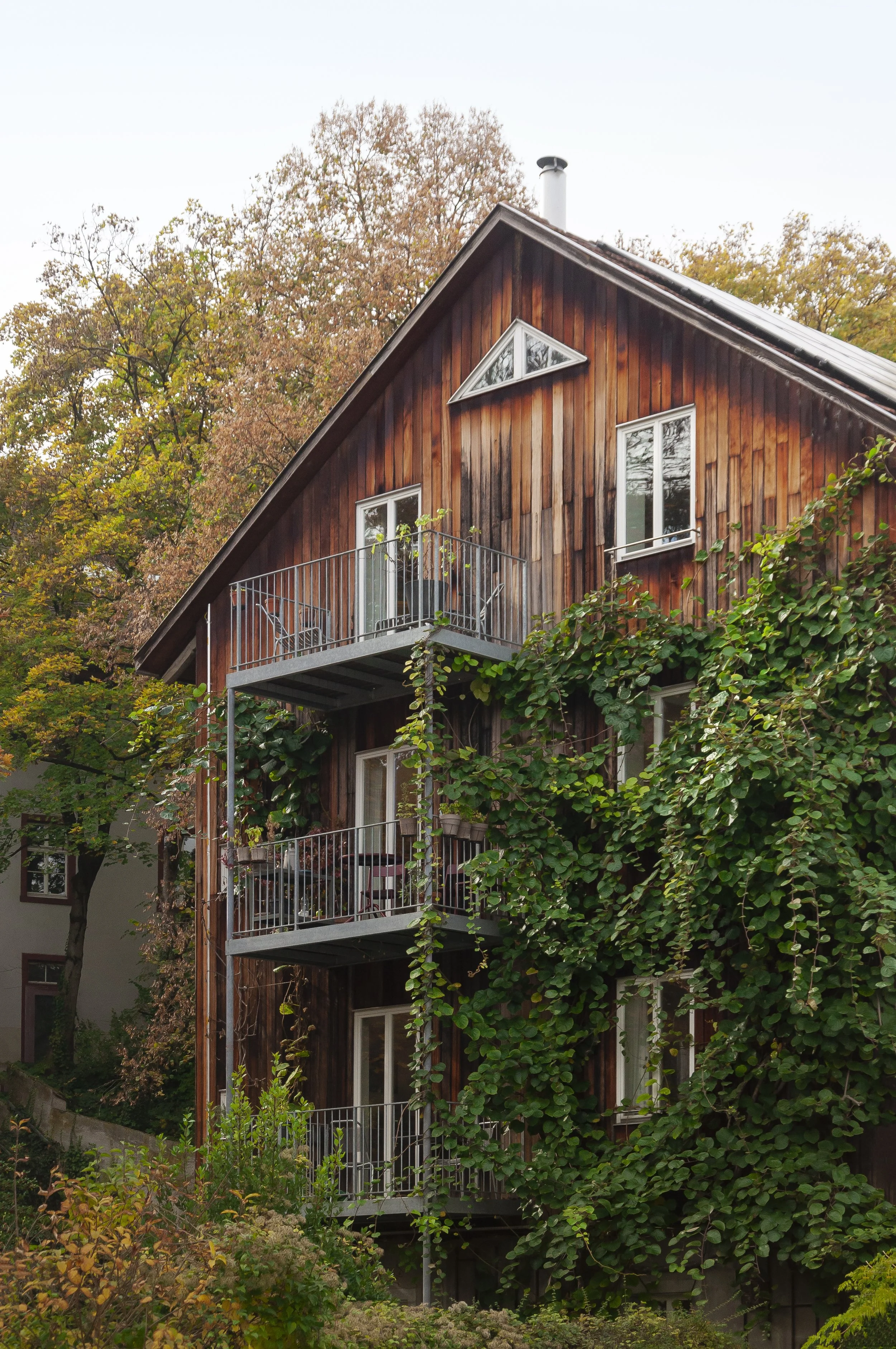 St. Alban Tal Housing Basel, Michael Alder - Balconies