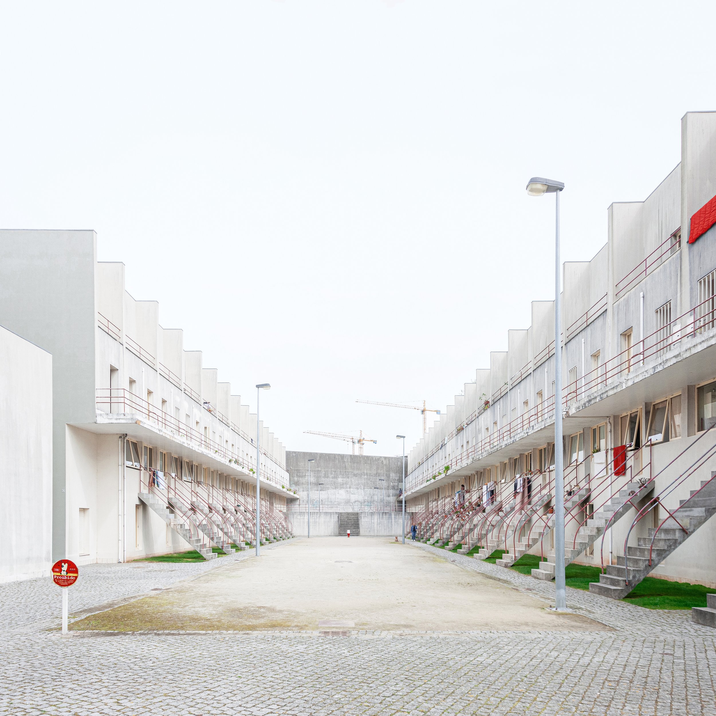 SAAL Bouça Housing Porto, Álvaro Siza Vieira - Courtyard