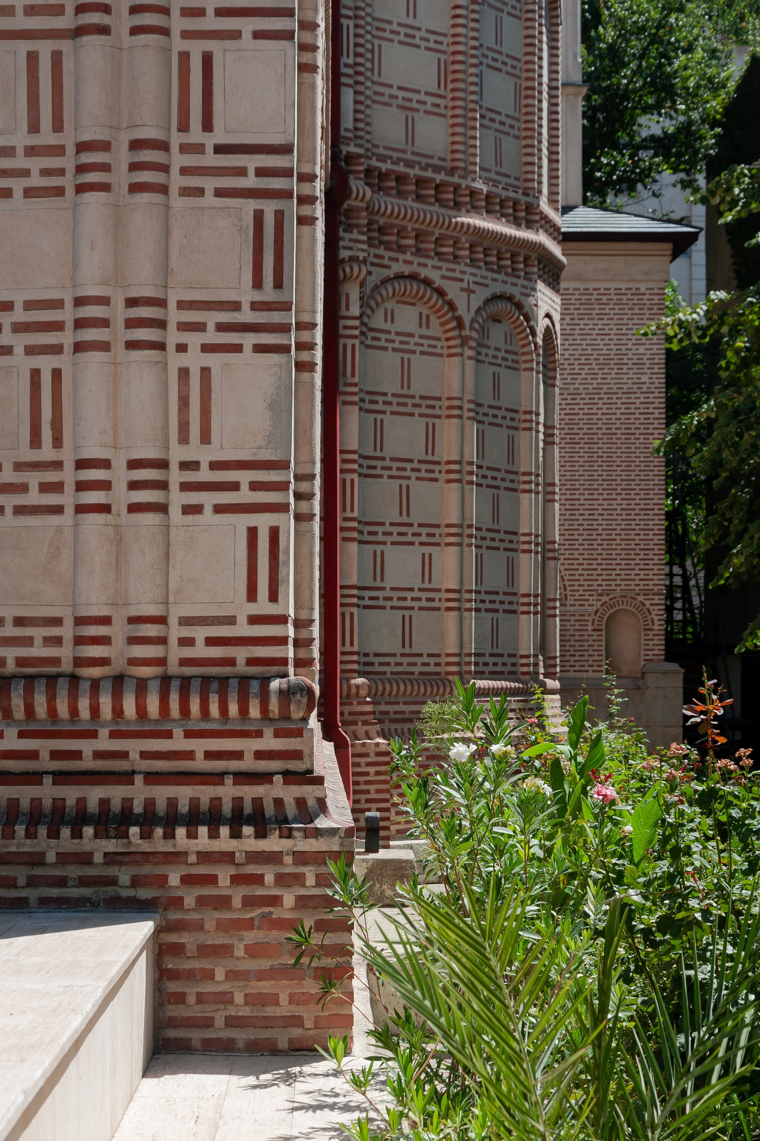 Detail of Mihay Voda Church in Bucharest
