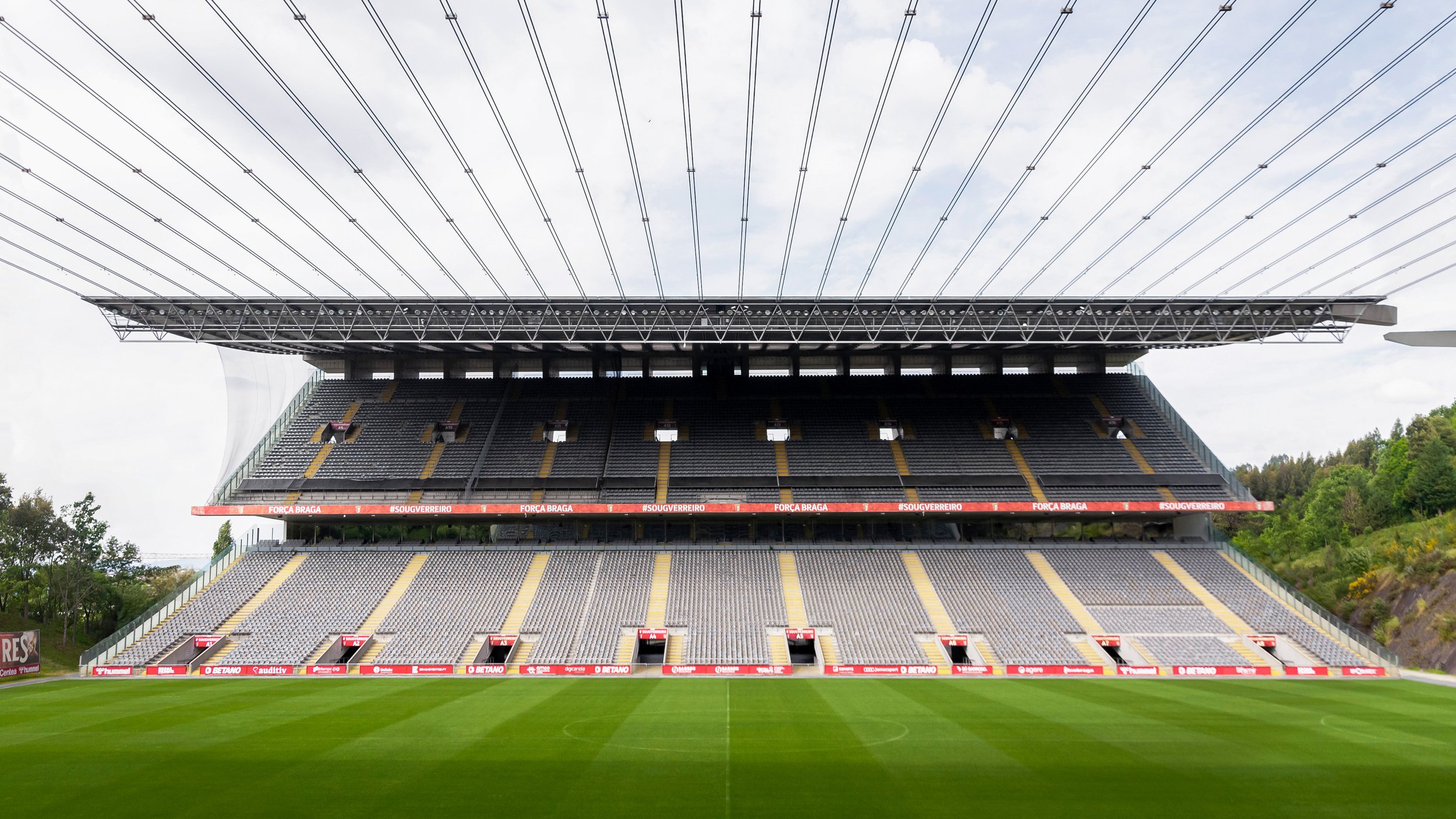 Braga Municipal Stadium, Eduardo Souto de Moura - Footbal Pitch