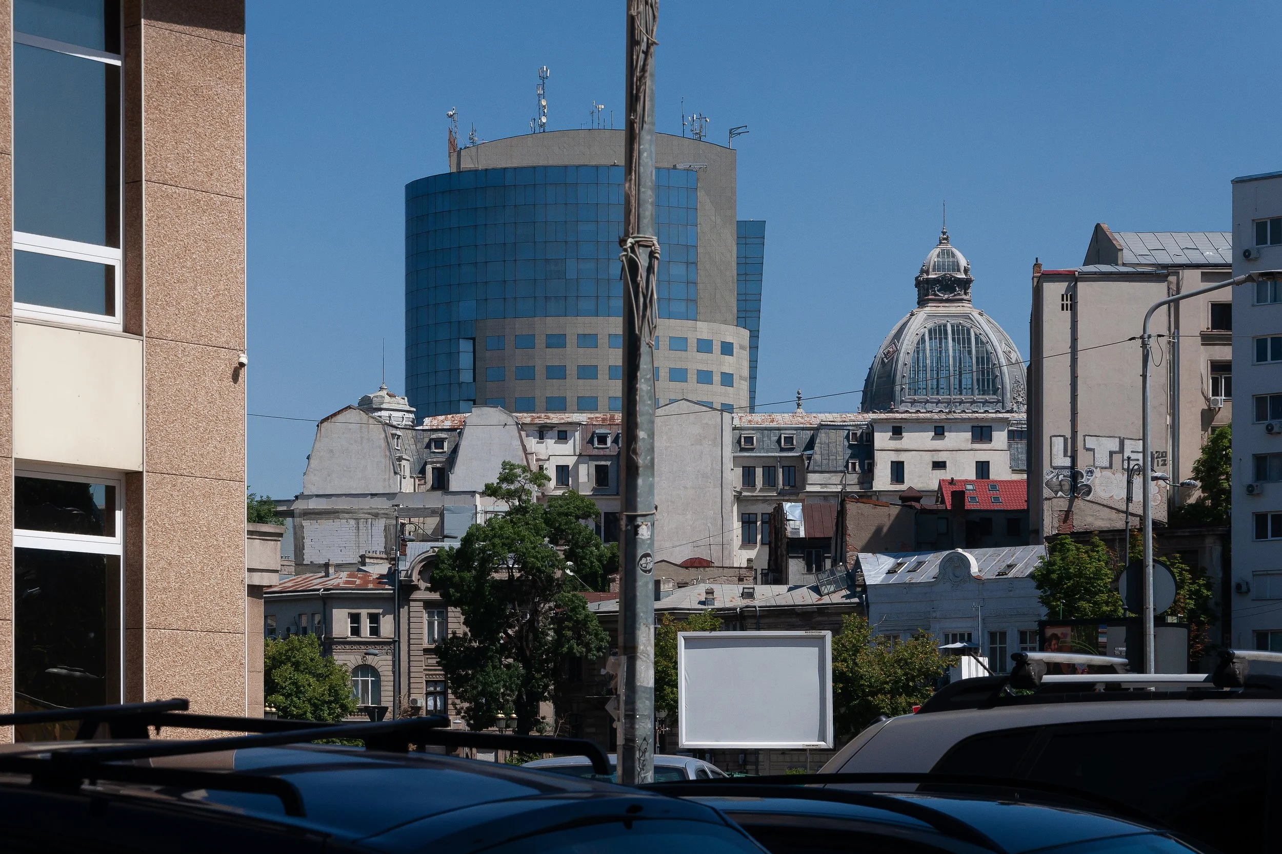 Bucharest city center from Bd. Natiunile Unite