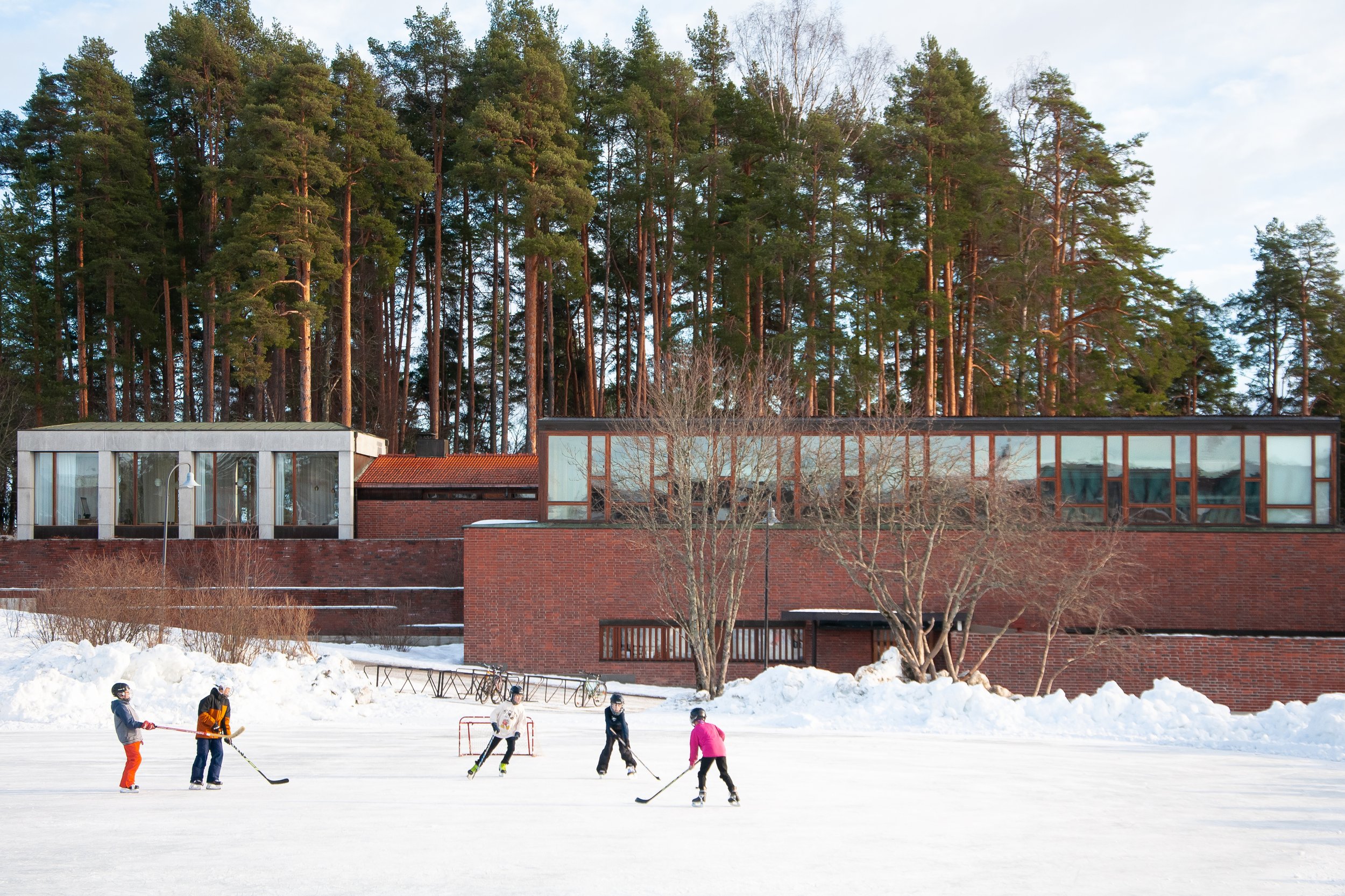 Jyväskylä University Campus, Alvar Aalto - Hockey rink