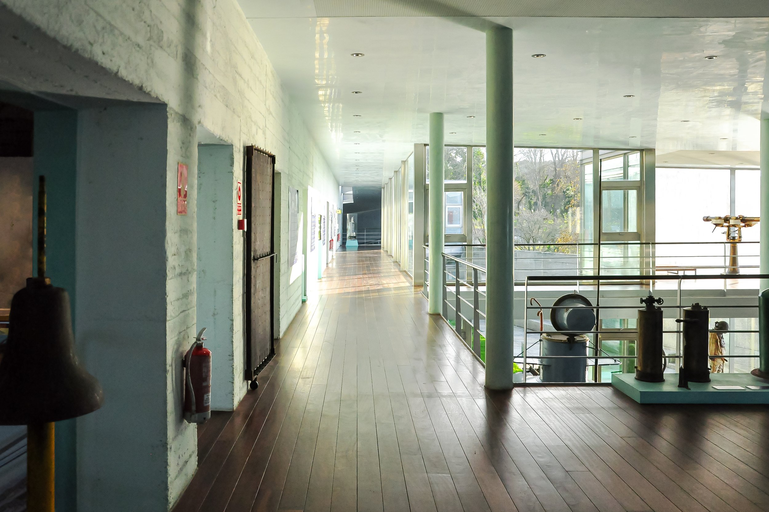 Museo do Mar de Galicia Vigo, Aldo Rossi & César Portela - Hallway