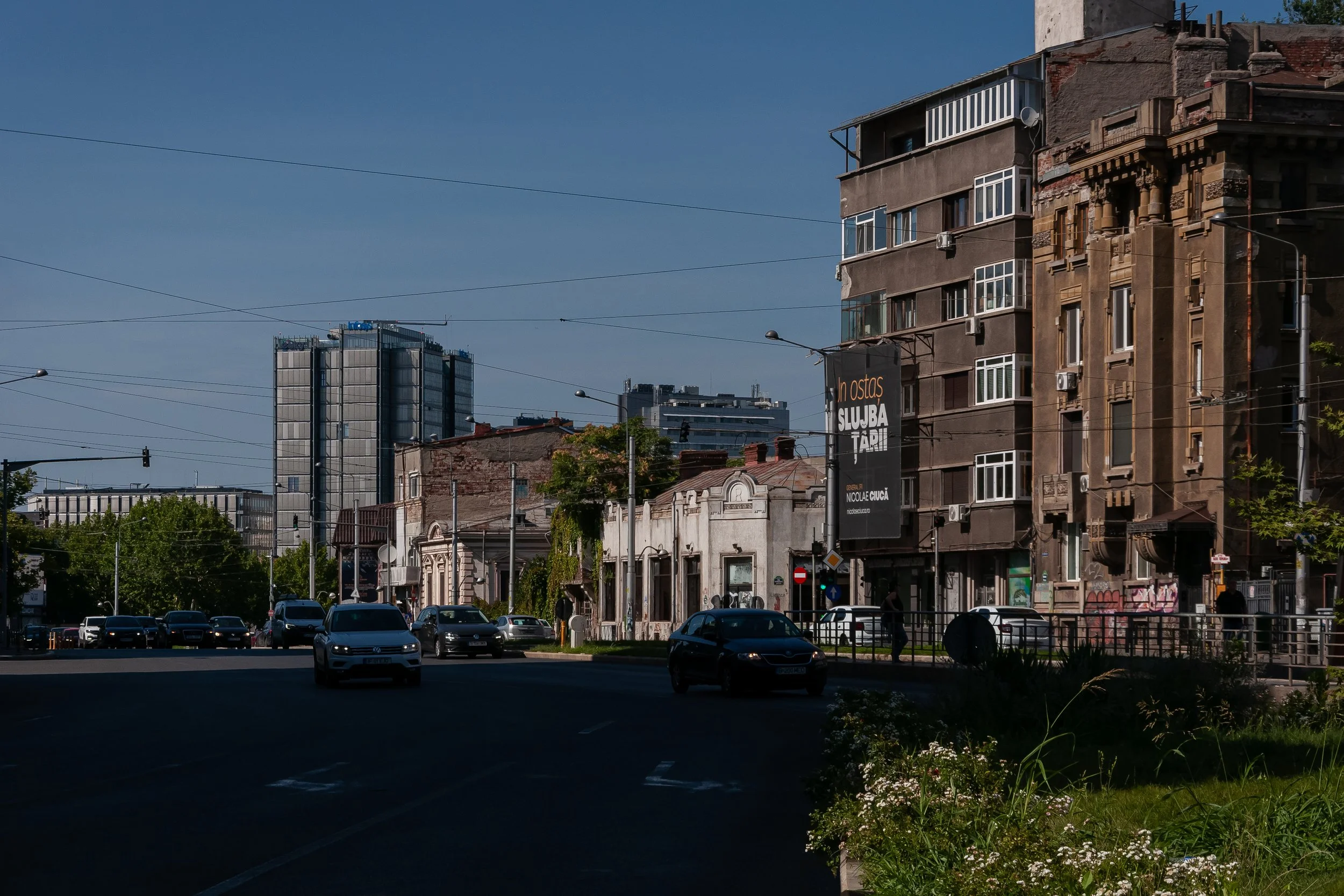 The Mark Tower building from Str. Berzei