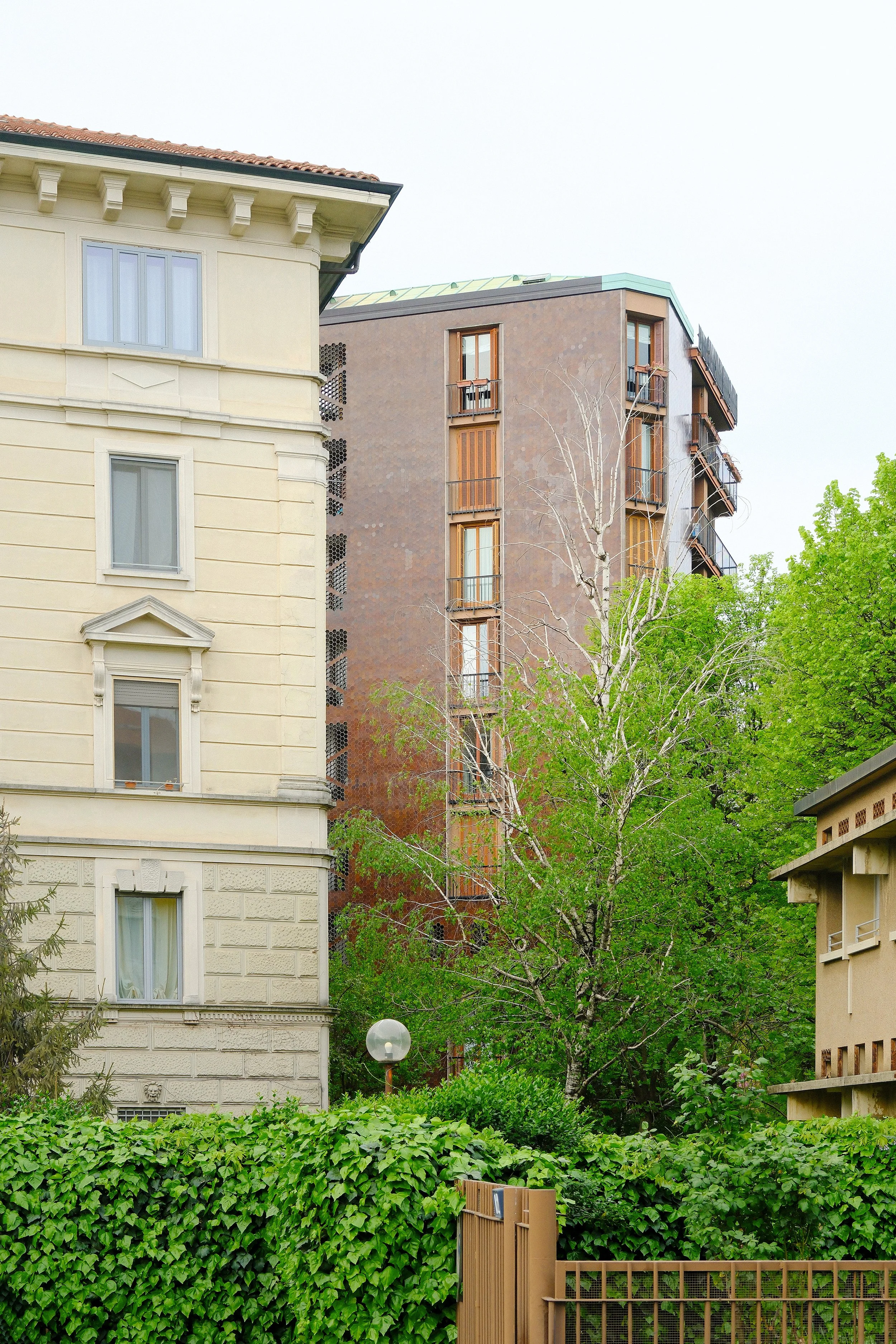 Apartment building Via Massena 18 Milano, Luigi Caccia Dominioni
