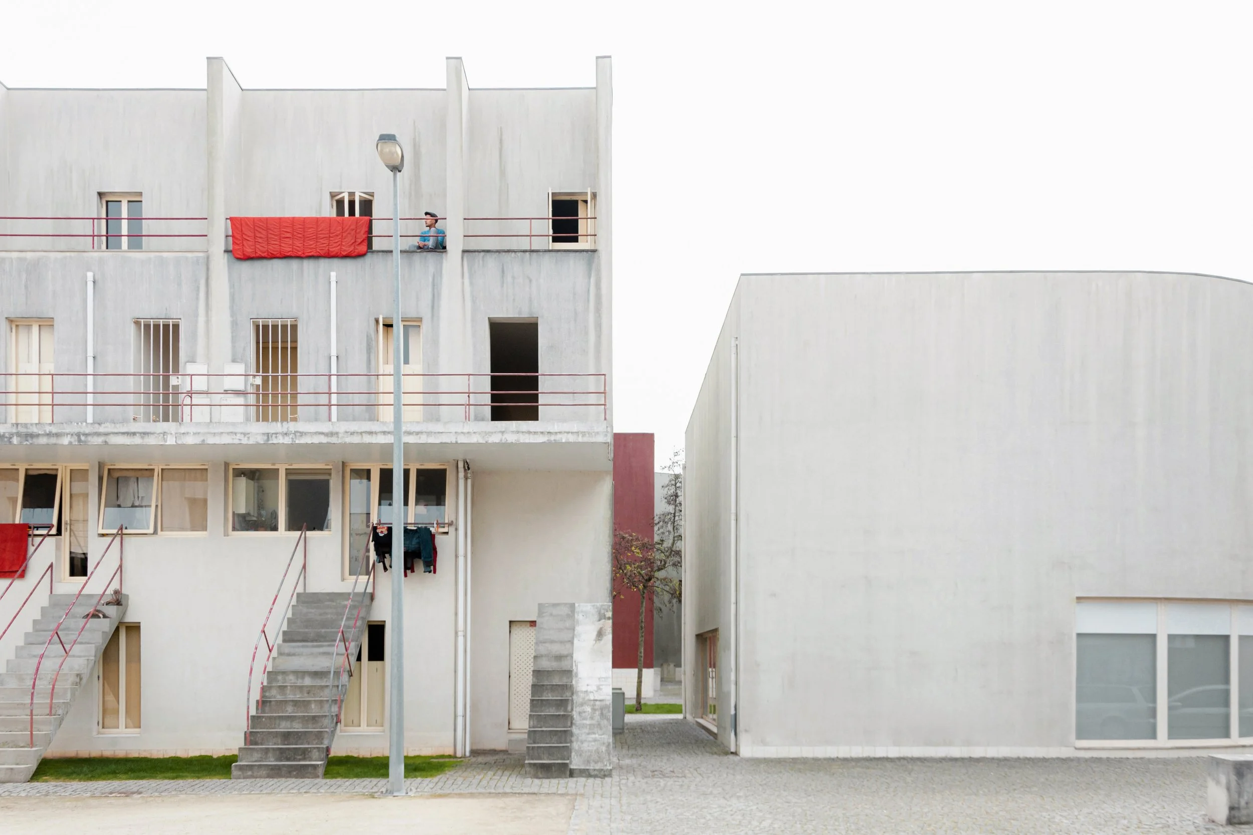 SAAL Bouça Housing Porto, Álvaro Siza Vieira - Passageway