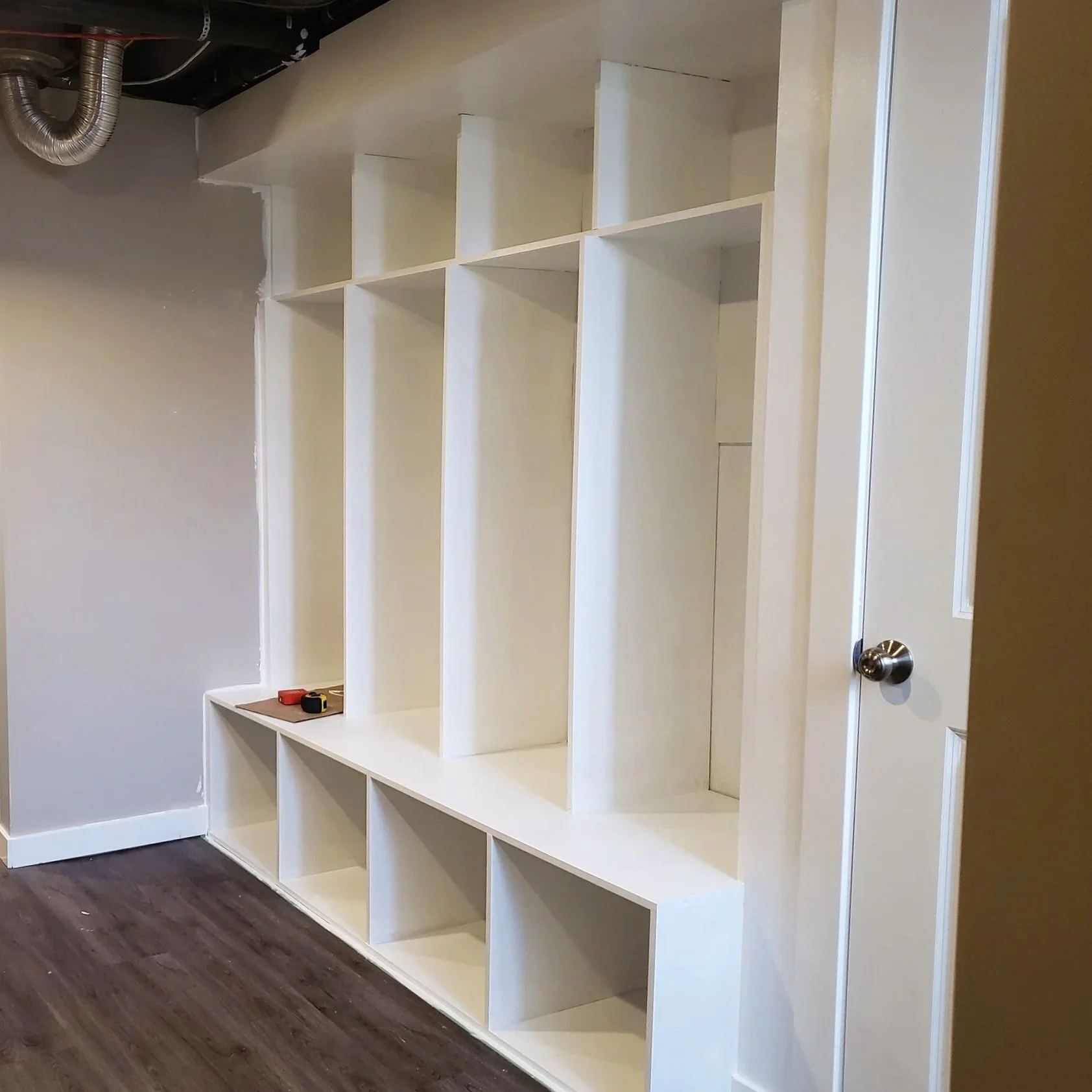 Interior renovation, indoor renovation, drywall, floor installation, custom woodwork, wooden furniture, walls construction, indoor stairs, staircase, ceiling renovation