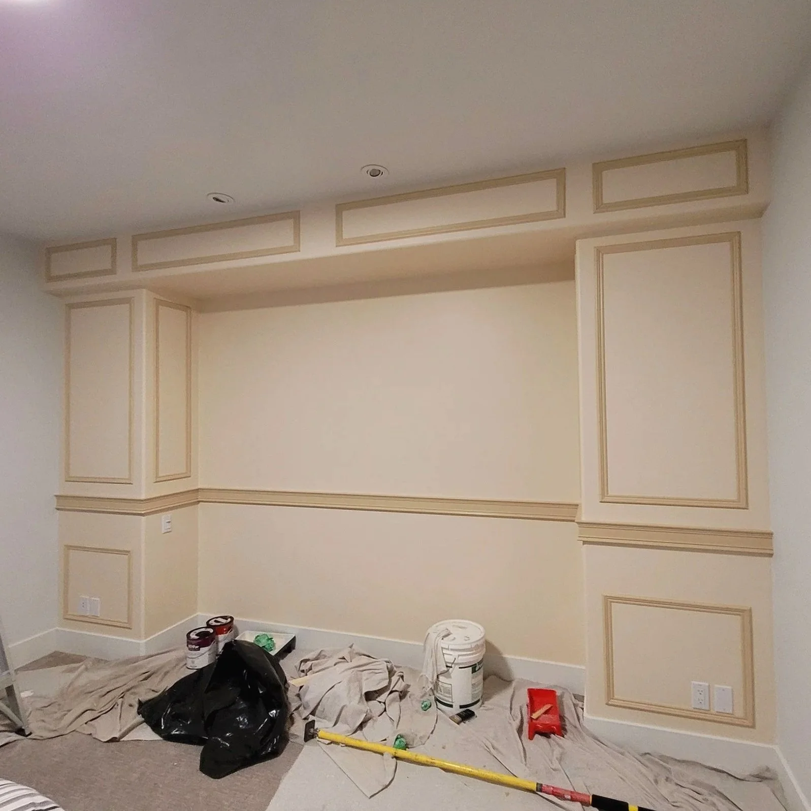 Interior renovation, indoor renovation, drywall, floor installation, custom woodwork, wooden furniture, walls construction, indoor stairs, staircase, ceiling renovation, wall panels
