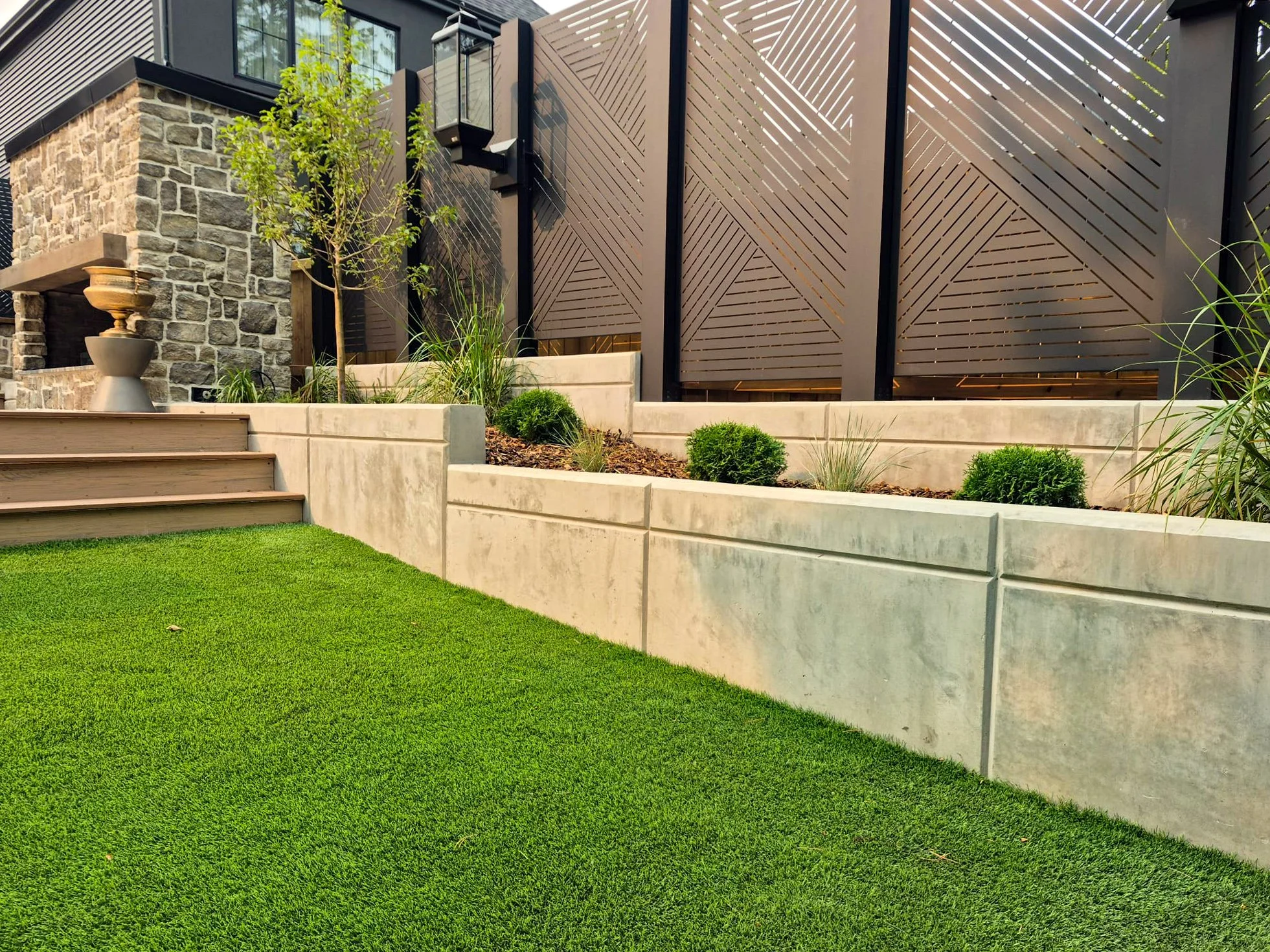 2026 June, Schiffner Residence, concrete plant beds 25.jpg