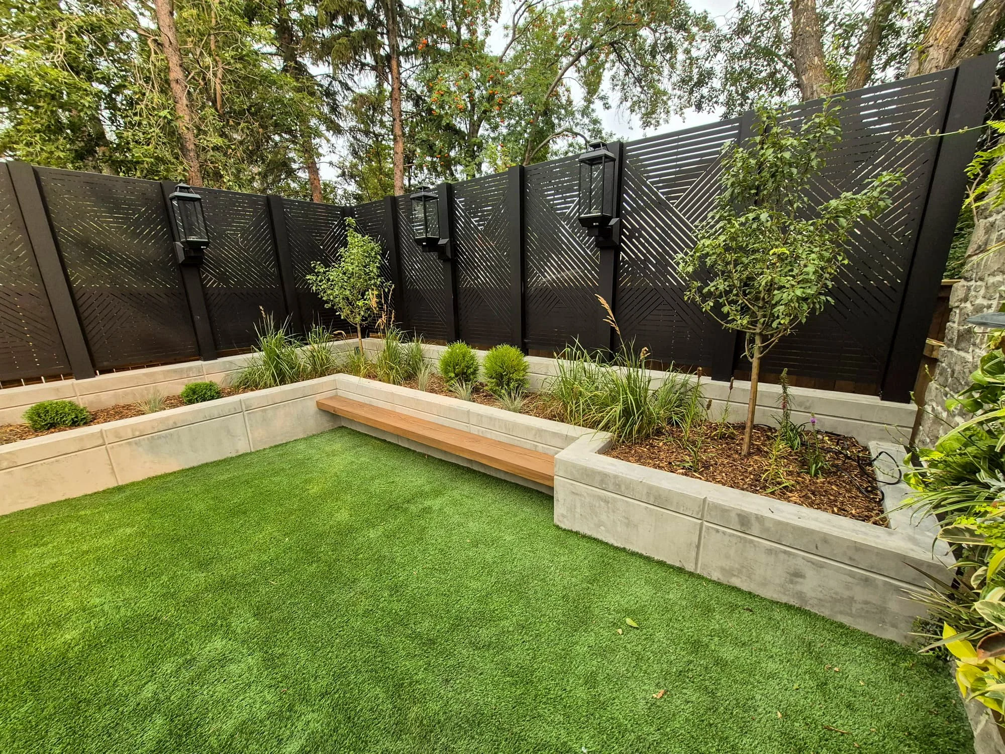 2026 June, Schiffner Residence, concrete plant beds 23.jpg