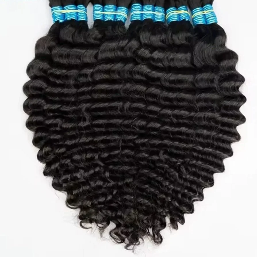 Extensiones rizadas castañas