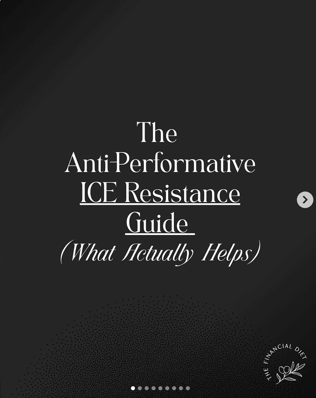 Alt Text: The Anti-Performative ICE Resistance Guide (What Actually Helps)