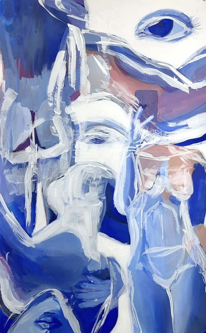 The Performance // 40 x 25 inces // liquid acrylic on Duralar