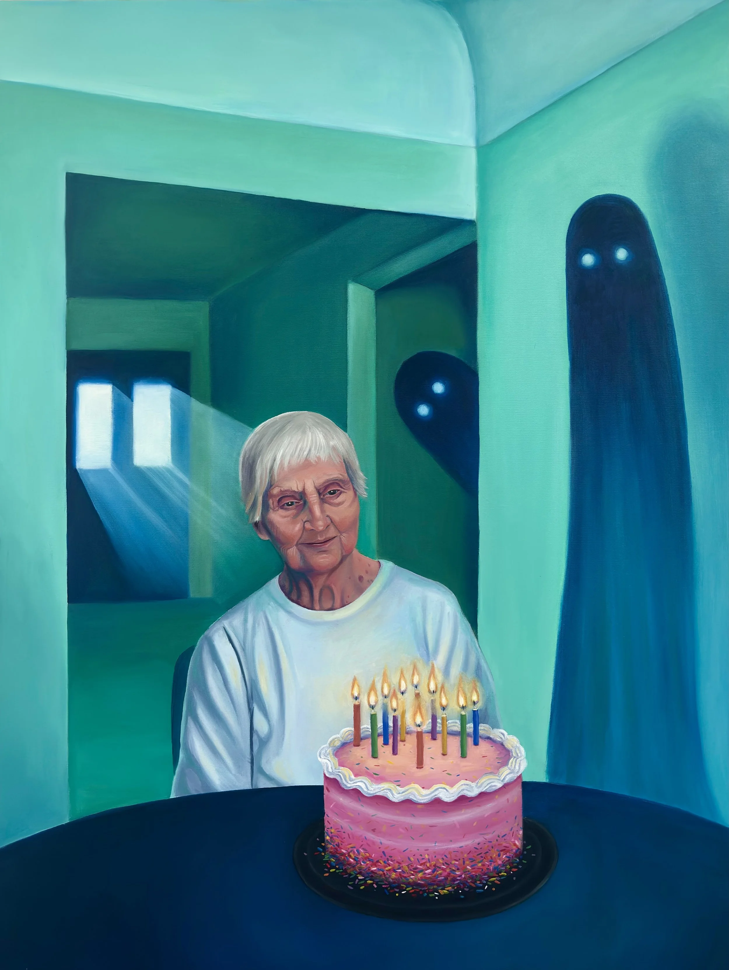 Memory (Oma) // 40 x 30 inches // oil on canvas