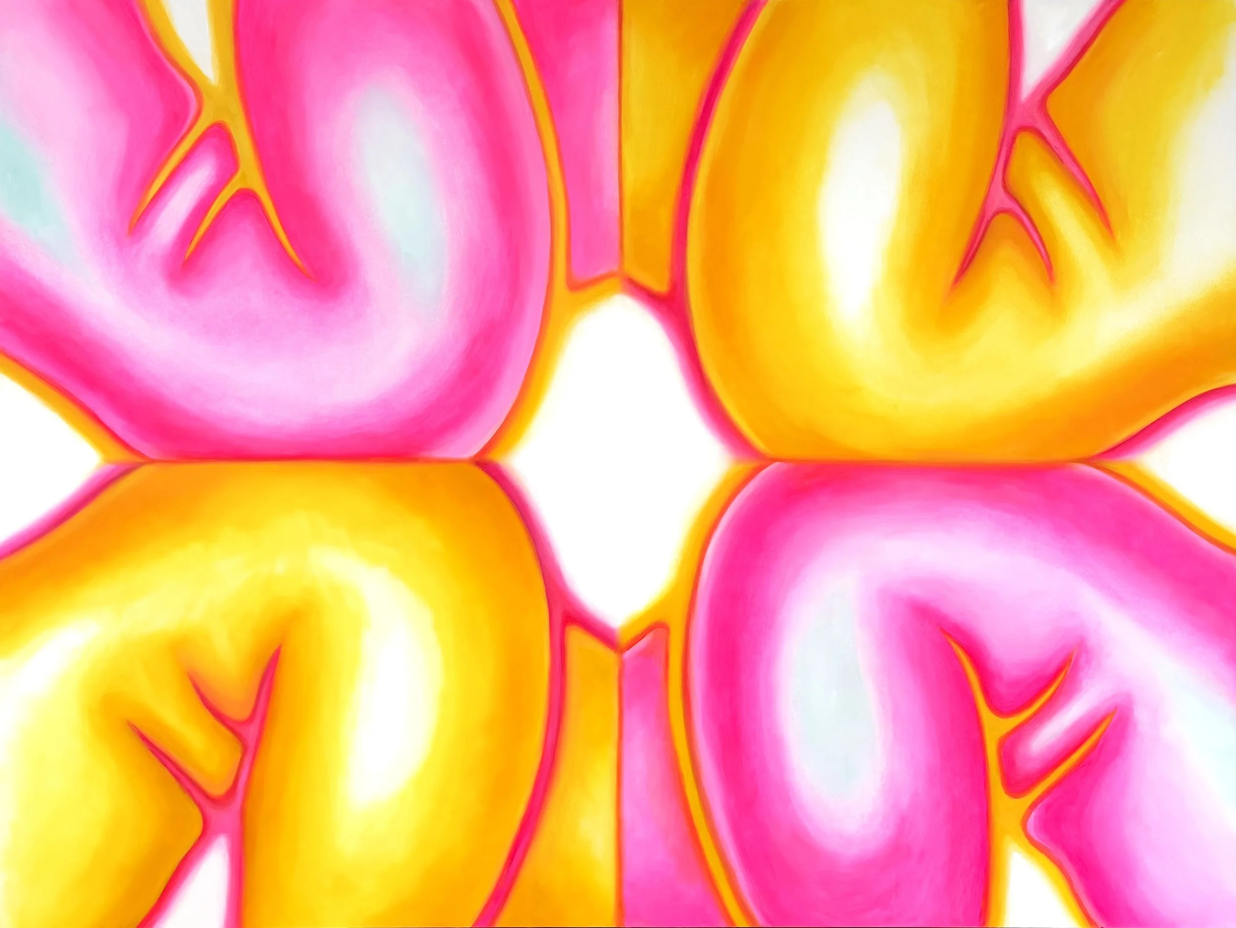 Kaleidoscope // 36 x 48 inches // oil on wood panel