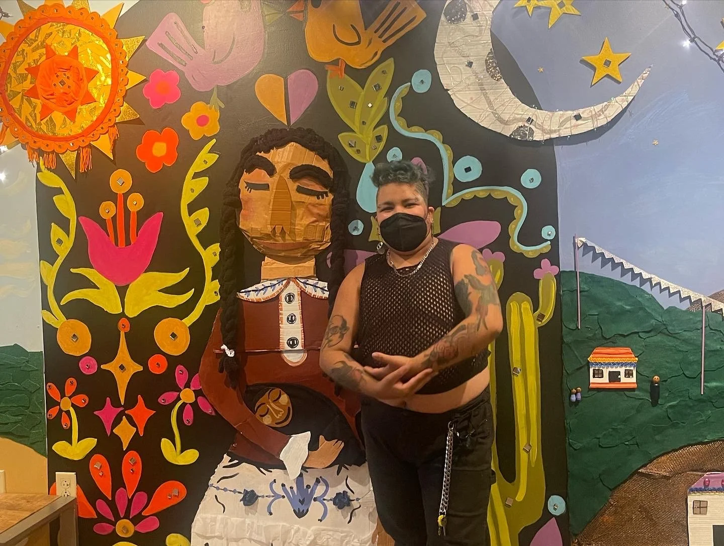 another wall of the mural! 