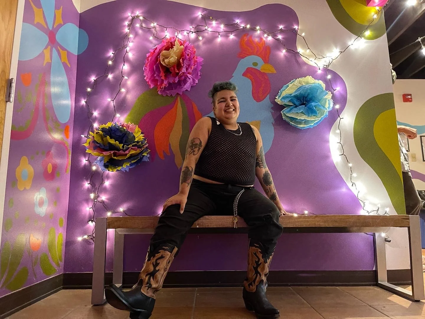 another wall of the mural! 