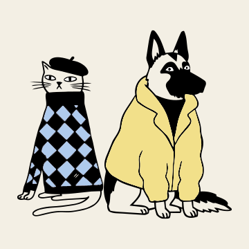 Logo de marca Pawchorritos, identidad por Estudio Monóculo