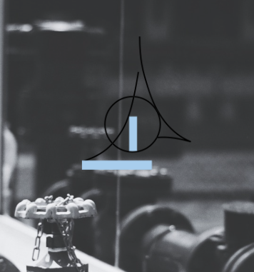 Logo constructora Viento en Popa, identidad empresarial por Estudio Monóculo