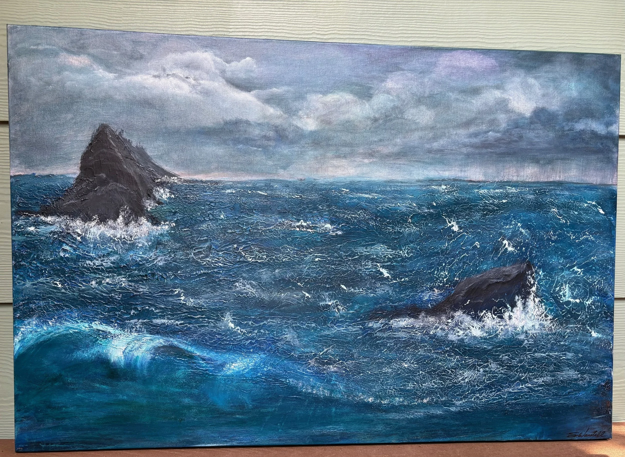 Stormy Seas
36” X 24"