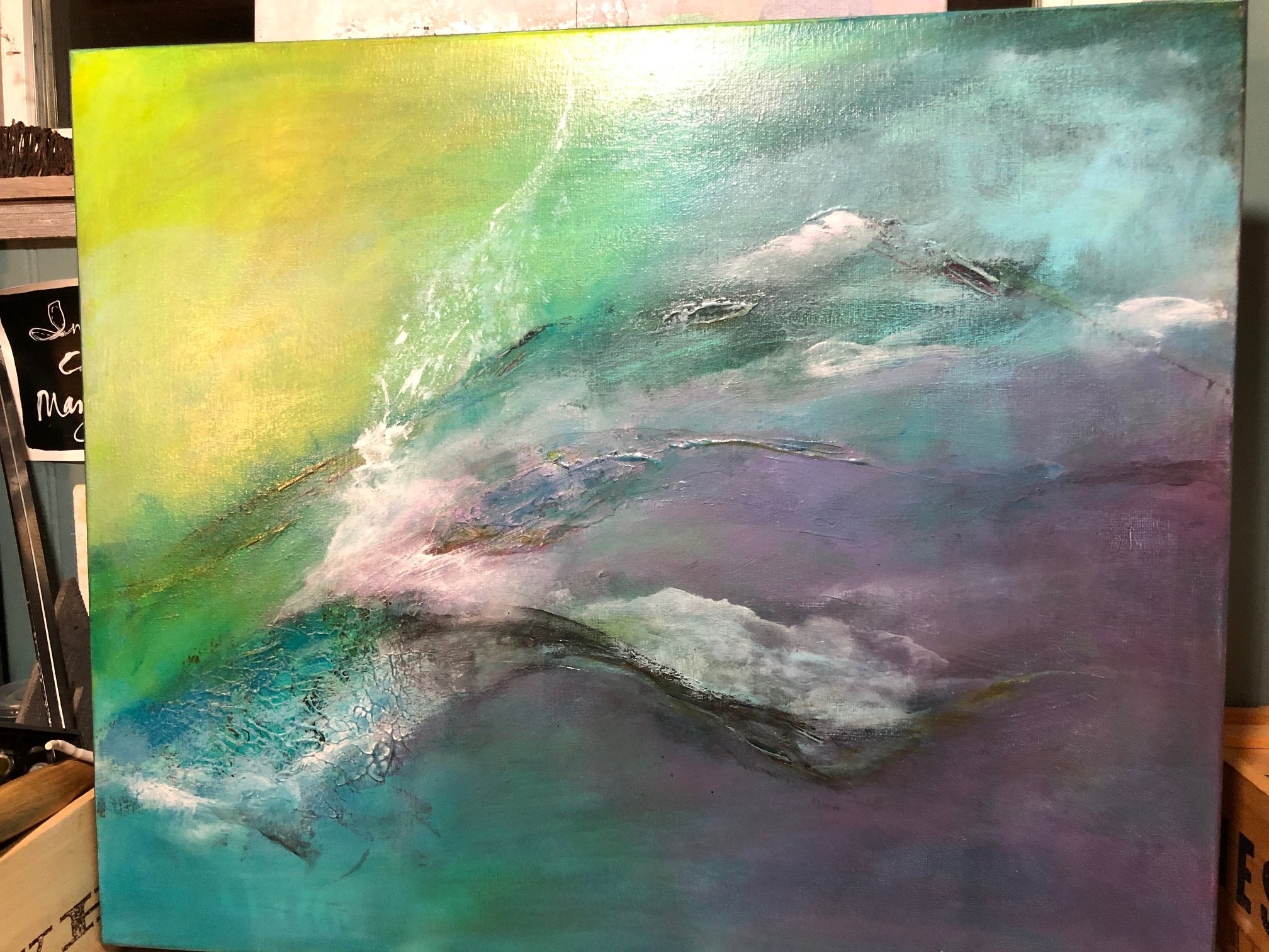 In the Waves
24” X 20"