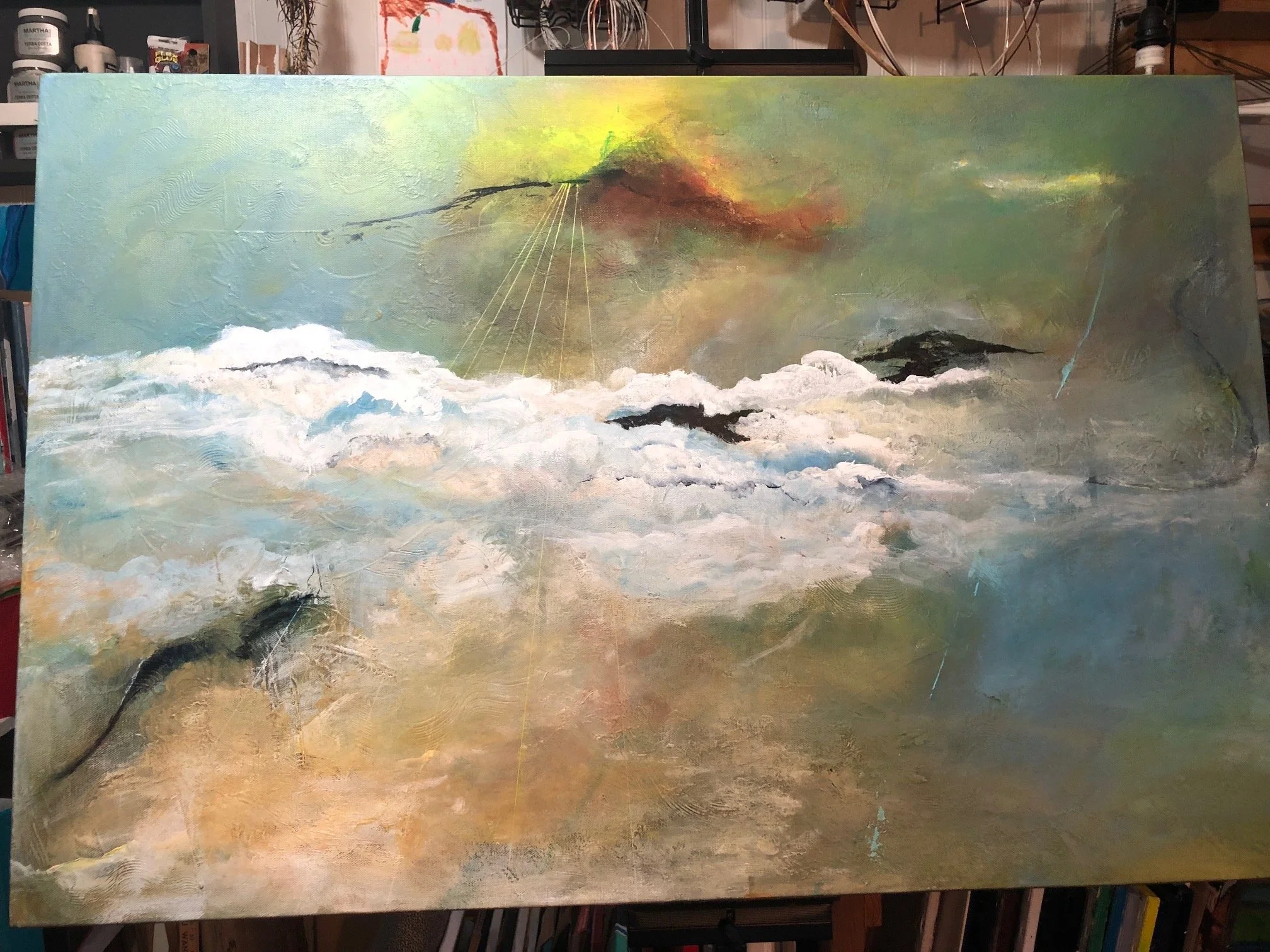 Above the Clouds
36” X 24"