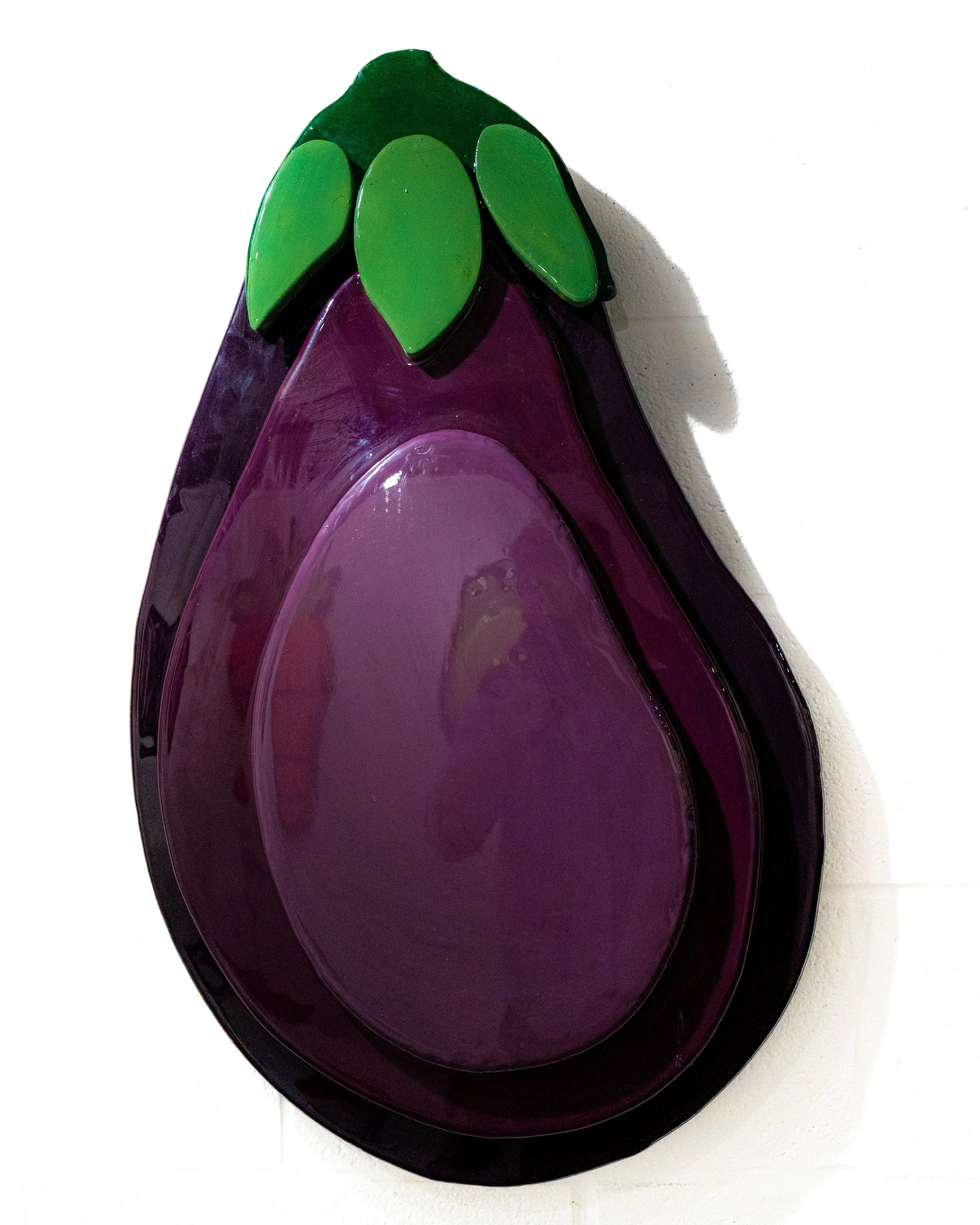 Eggplant 
18 in x 29 in