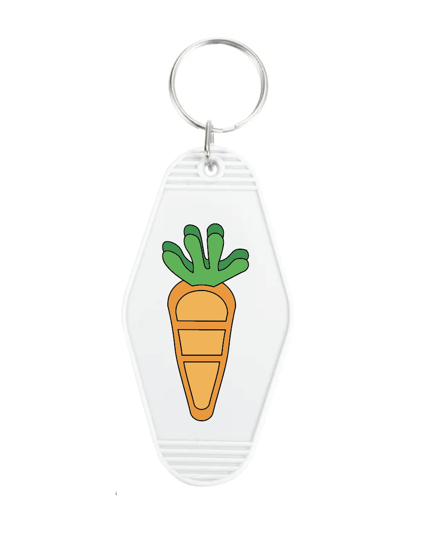 Carrot Keychain