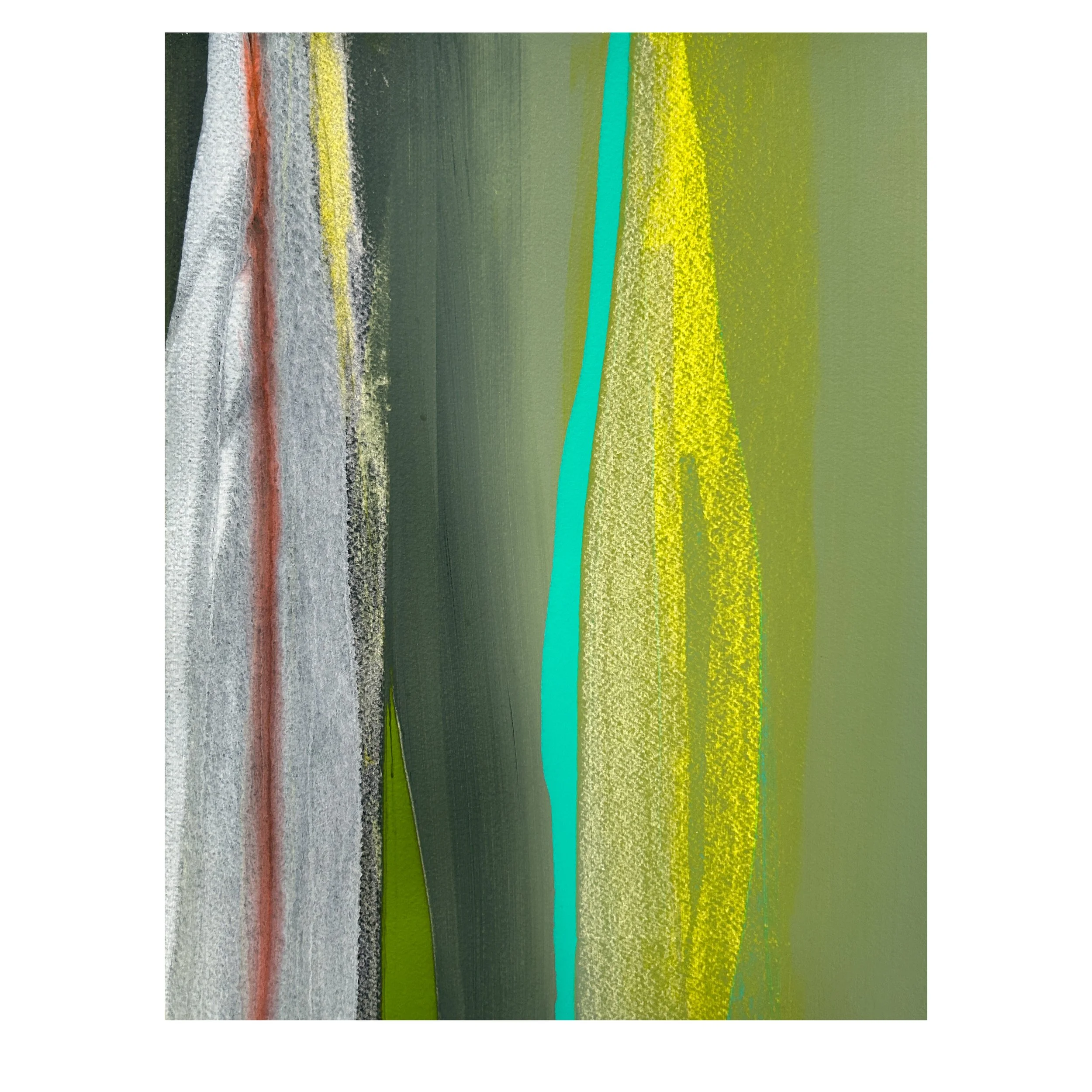 "Two Reverse"
10" x 14"
Unframed Work on Paper 
$325