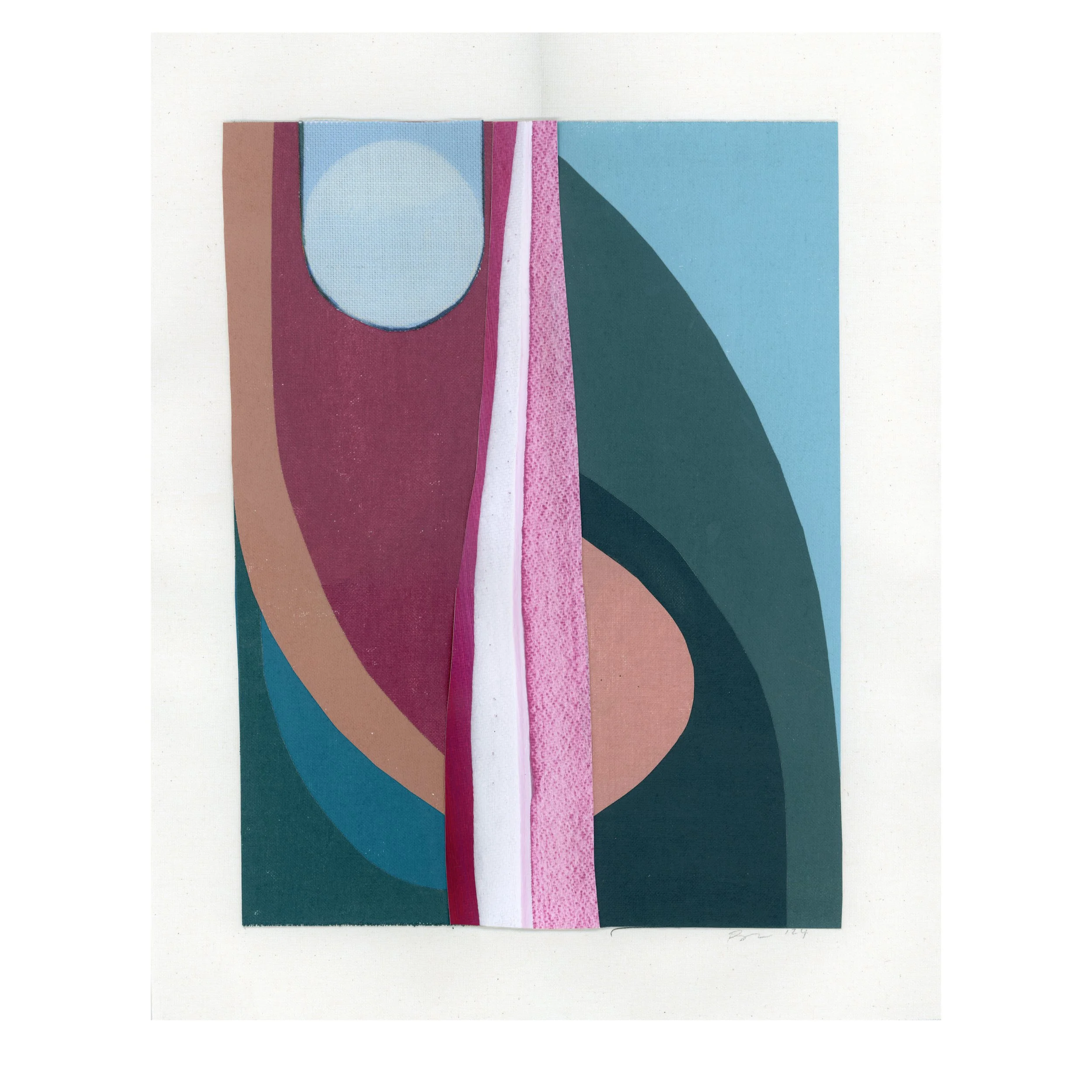 "Cloud Berries I"
19.5" x 27.5"
Framed Collage
$600