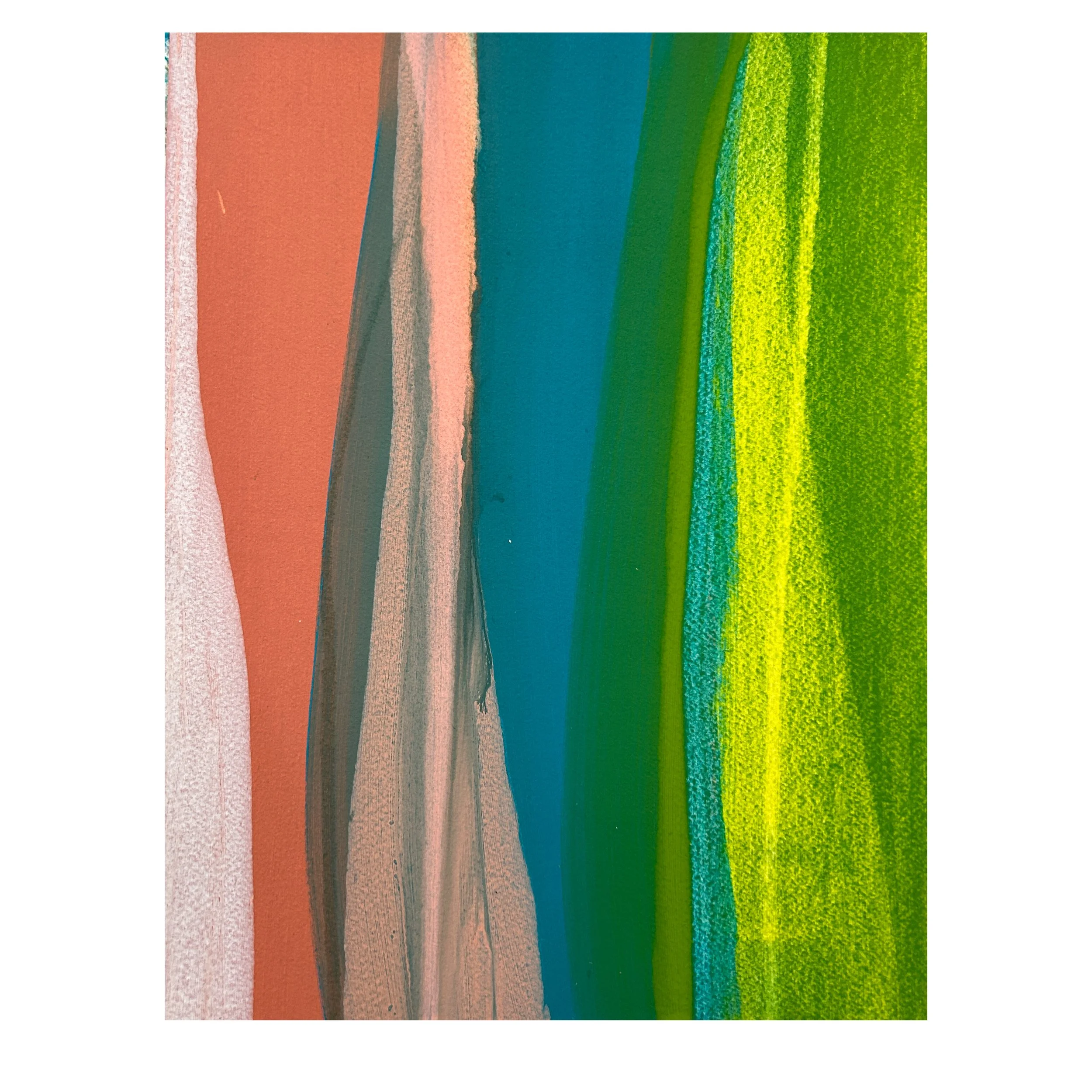 "Papaya"
10" x 14"
Unframed Work on Paper 
$325