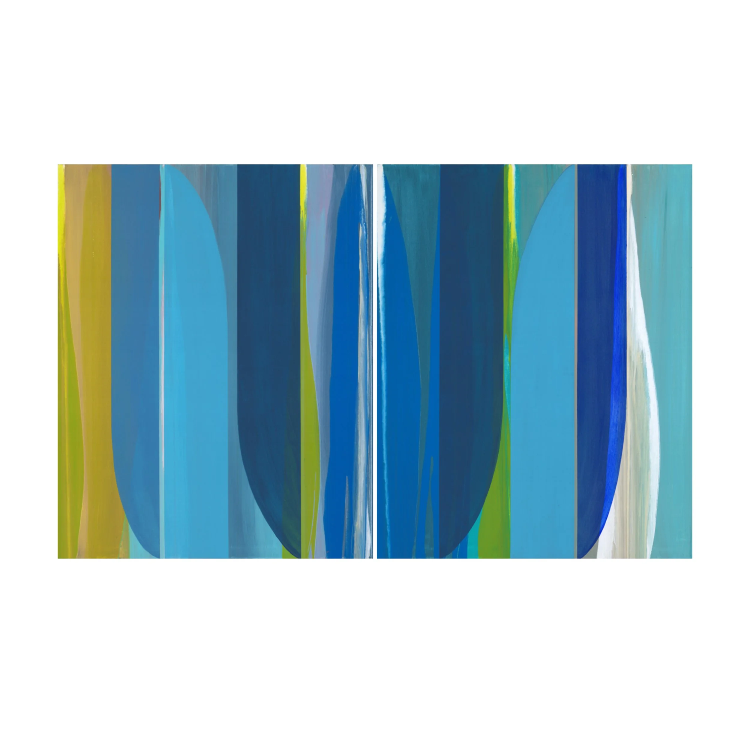 Bookends_60" x 40" (Diptych)