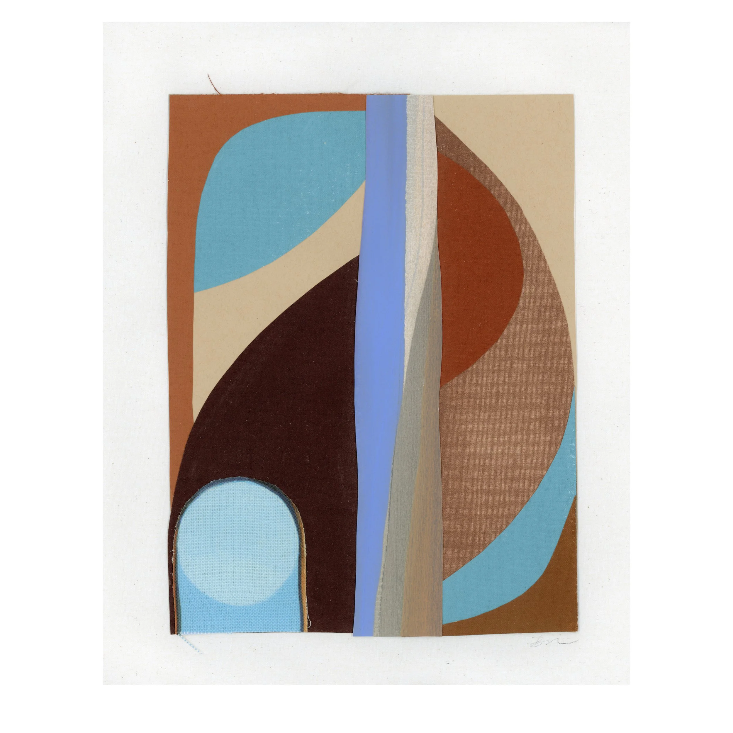 "Intertwine I"
16" x 20"
Unframed Collage
$400