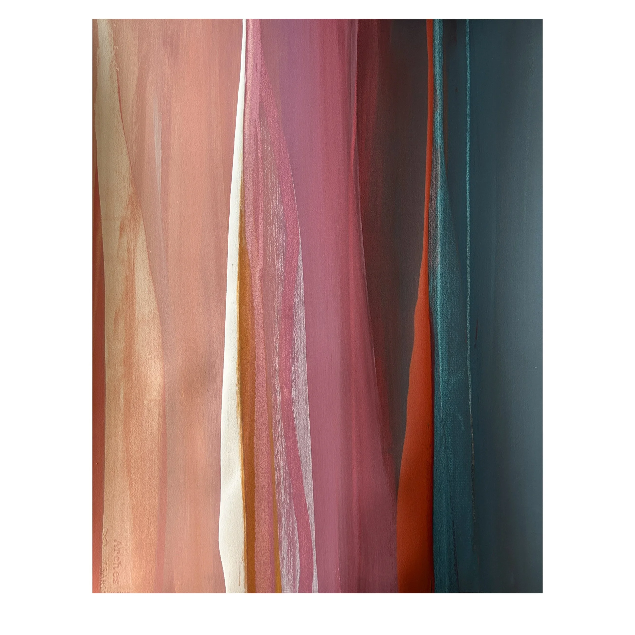 "Blackberry II"
22" x 30"
Unframed Work on Paper 
$400