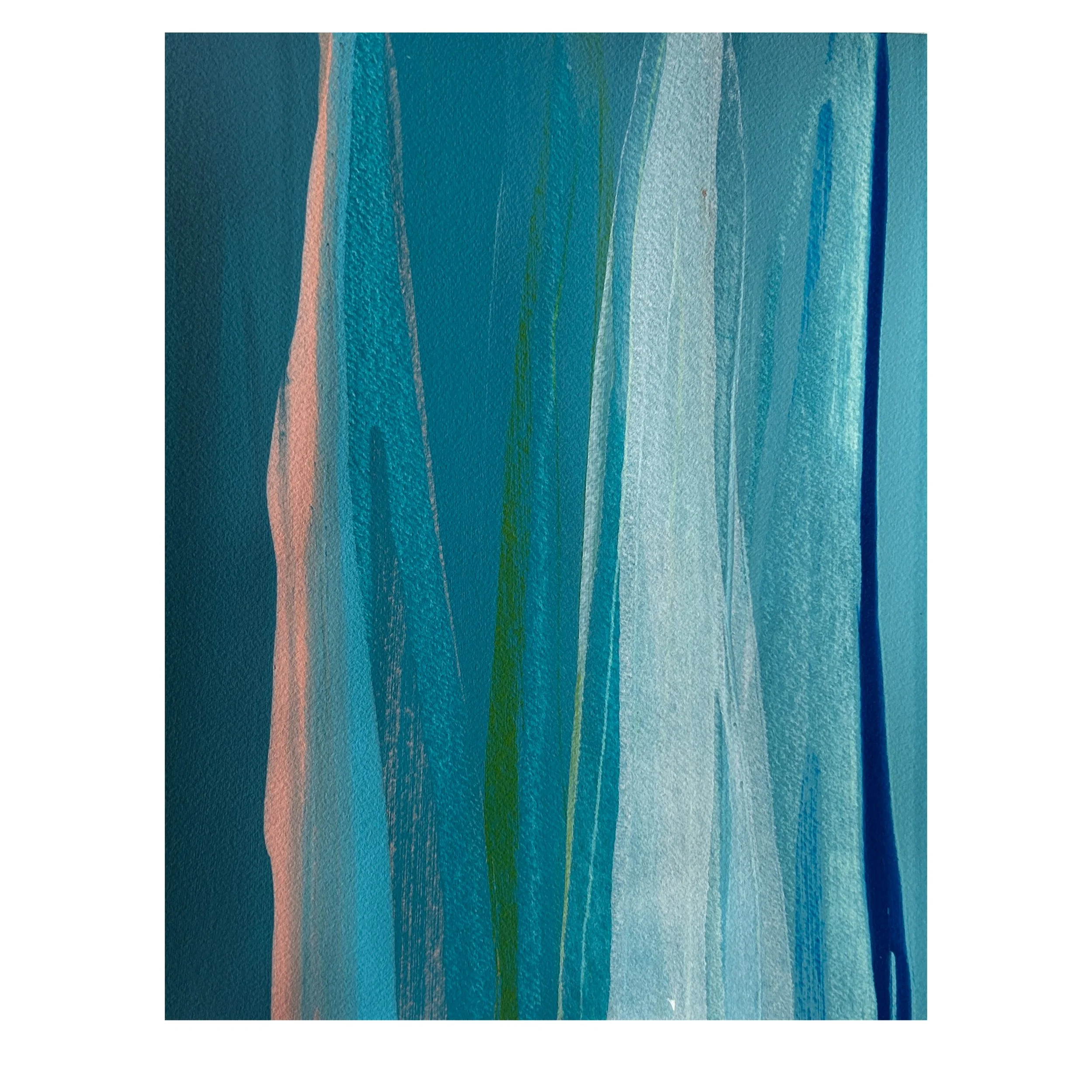 "Lost in the Light I"
10" x 14"
Unframed Work on Paper 
$200