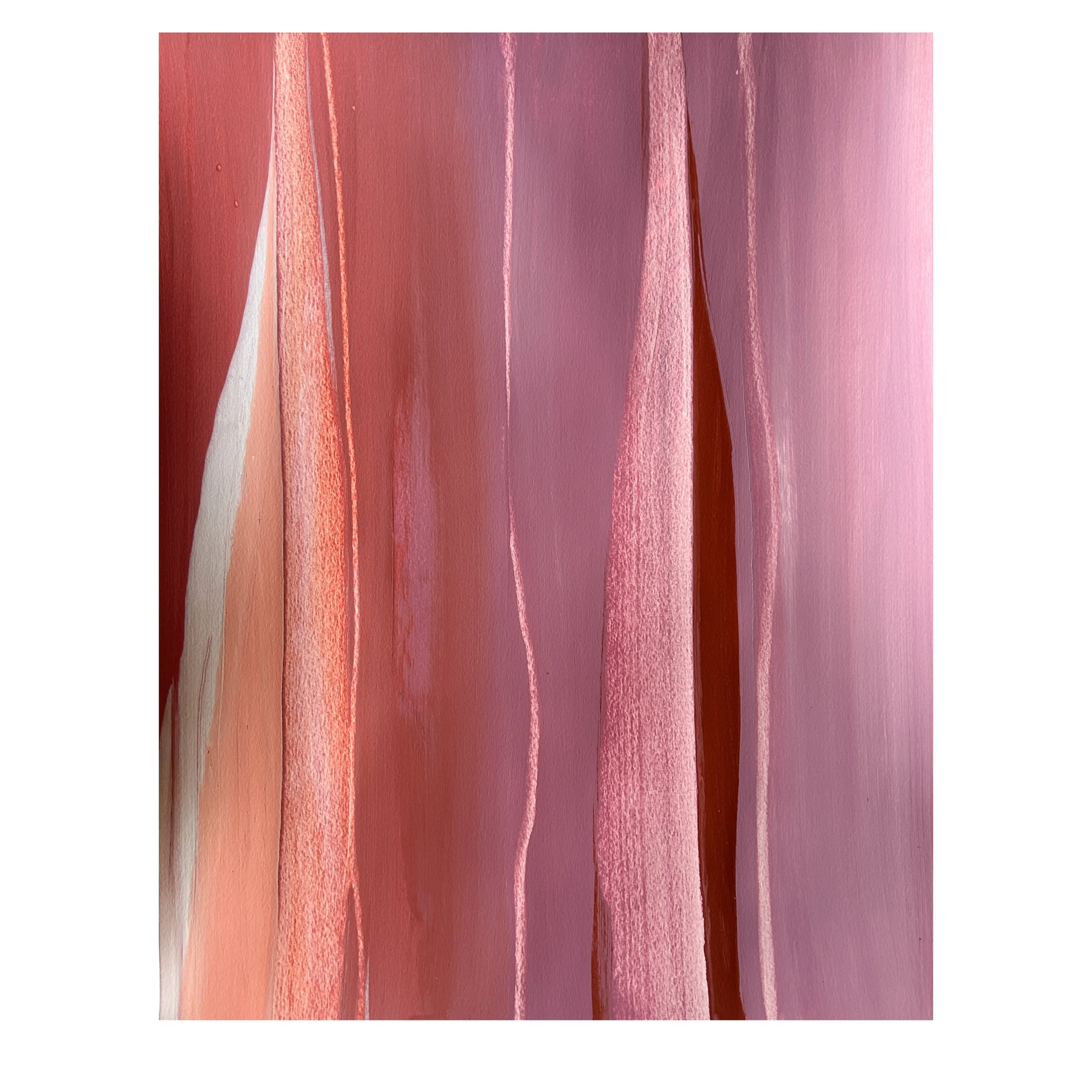 "Strawberry Moon II"
18" x 24"
Unframed Work on Paper 
$300