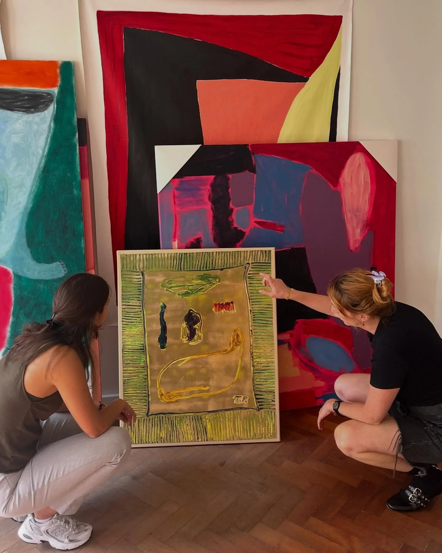 Visitando talleres en Buenos Aires