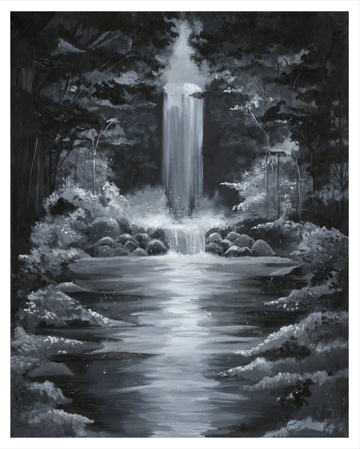 Whispering Waterfall - Print