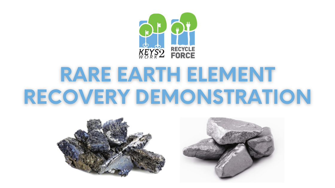 Rare-Earth Element Recovery Demonstration at RecycleForce